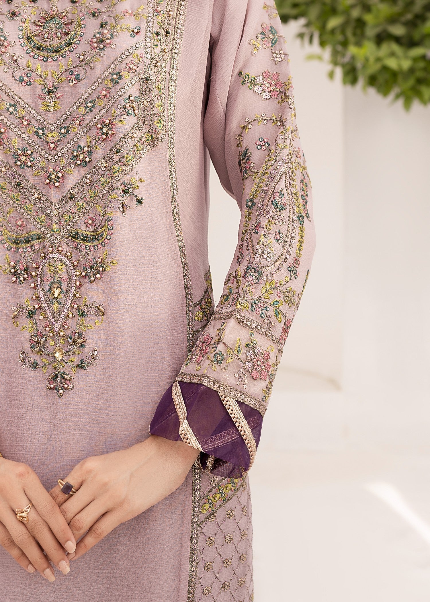 Pehnawa By Bin Akram’s Rose Luxe | Chiffon Women 3pcs