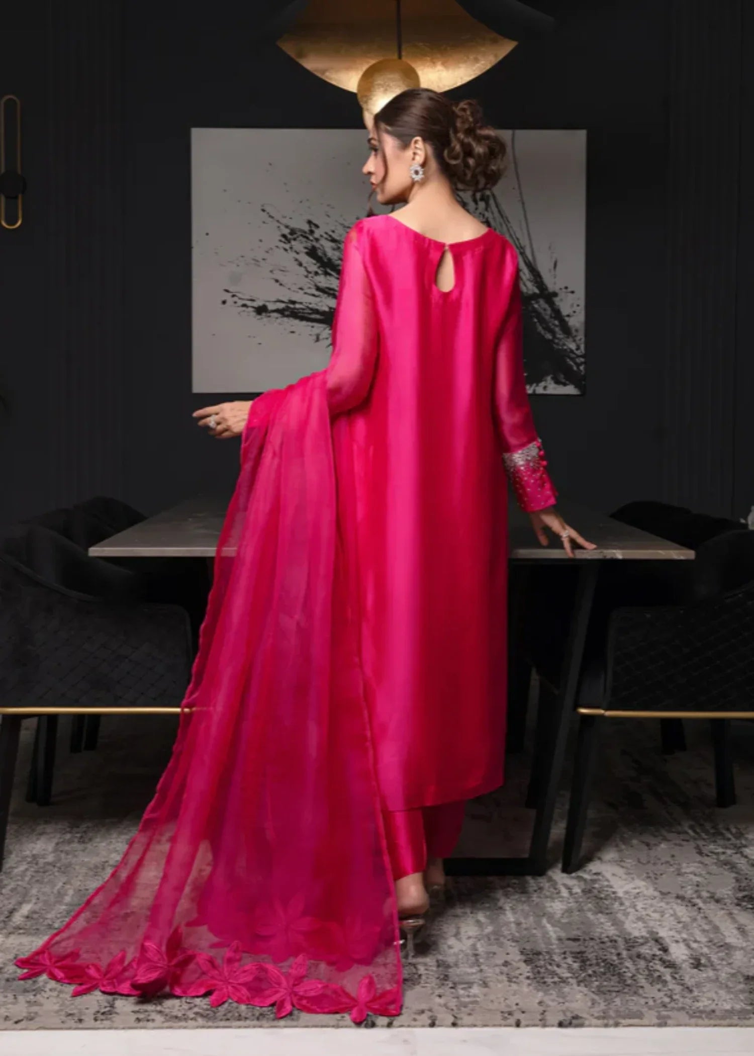 Gulabi Gota FUSCIA Women 3pcs