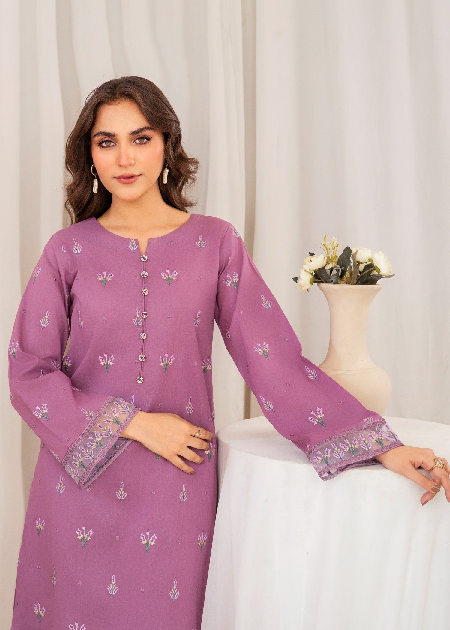 Zoya&Zafar ZELLBURY LONG KURTA SET Women 2pcs