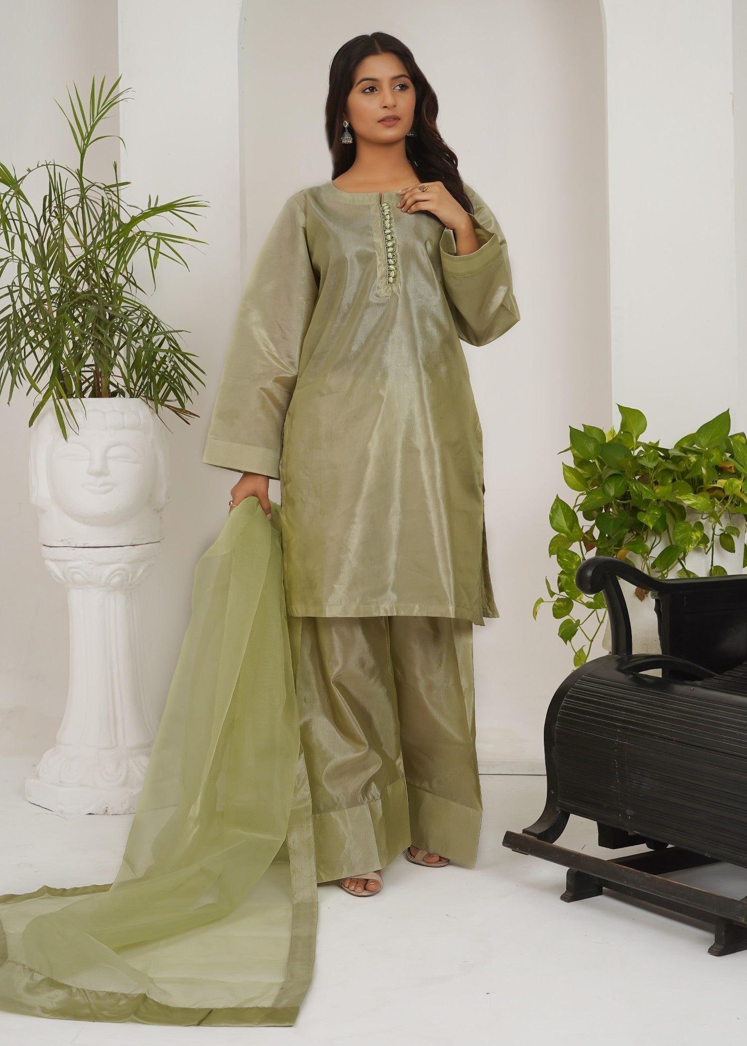 Waniya Awais WAF D3 (Farshi Shalwar) Women 3pcs