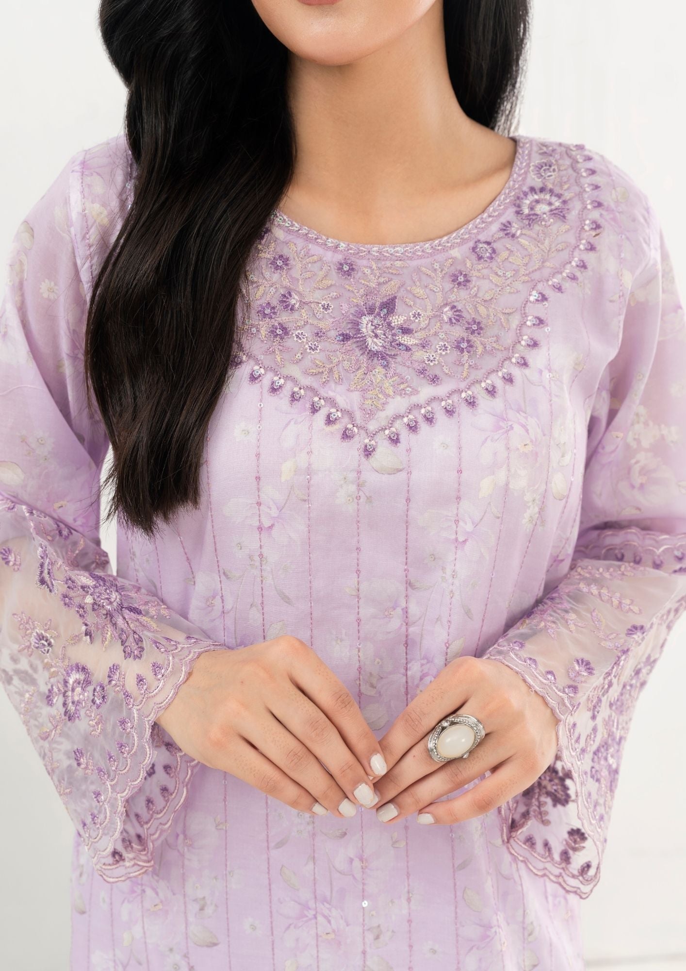 Alfatah Pret Printed Lawn with Embroidery GULZAAR S25 0003 Women 2pcs