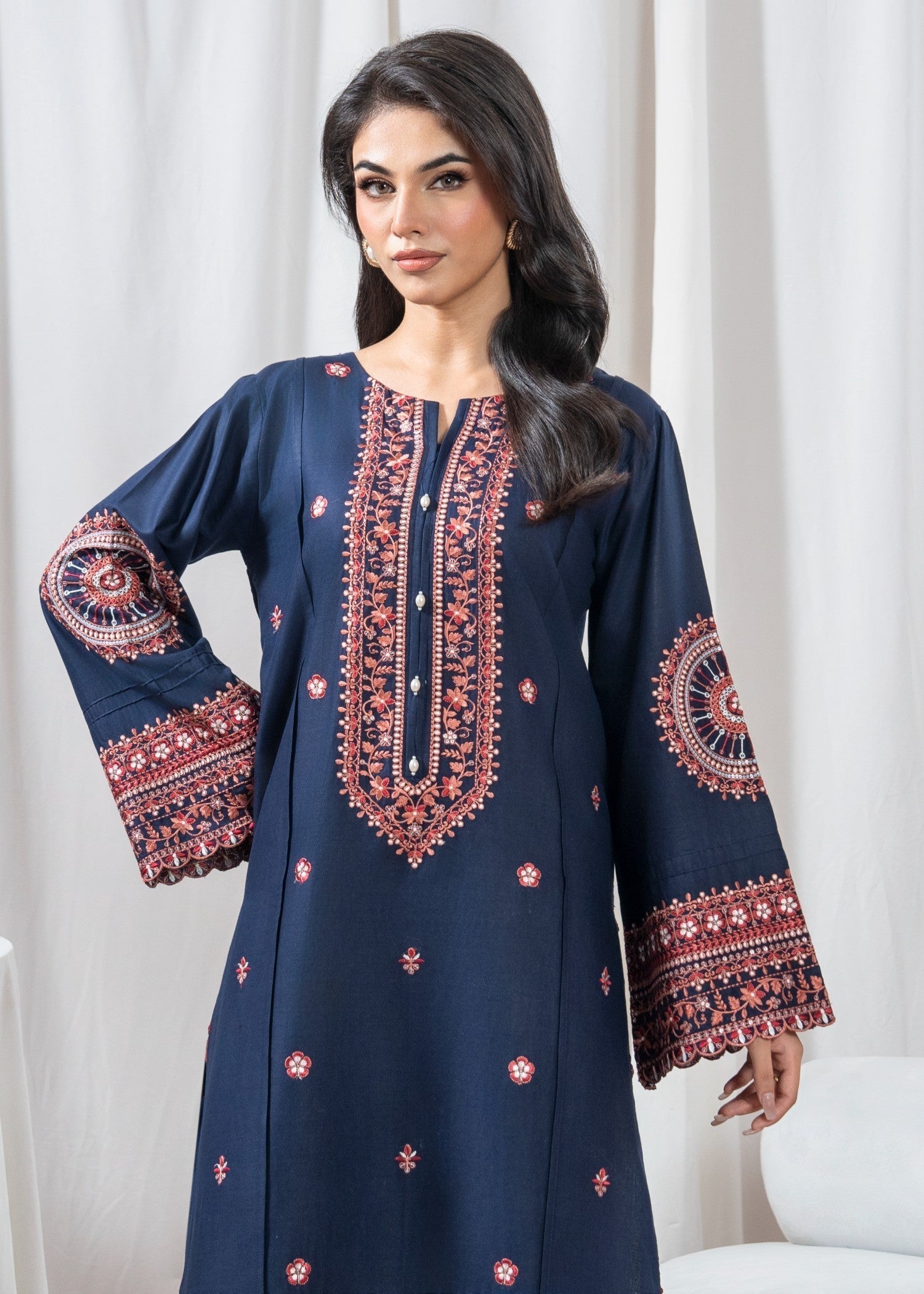 Zoya&Zafar Qalamkar PRET Women 2pcs