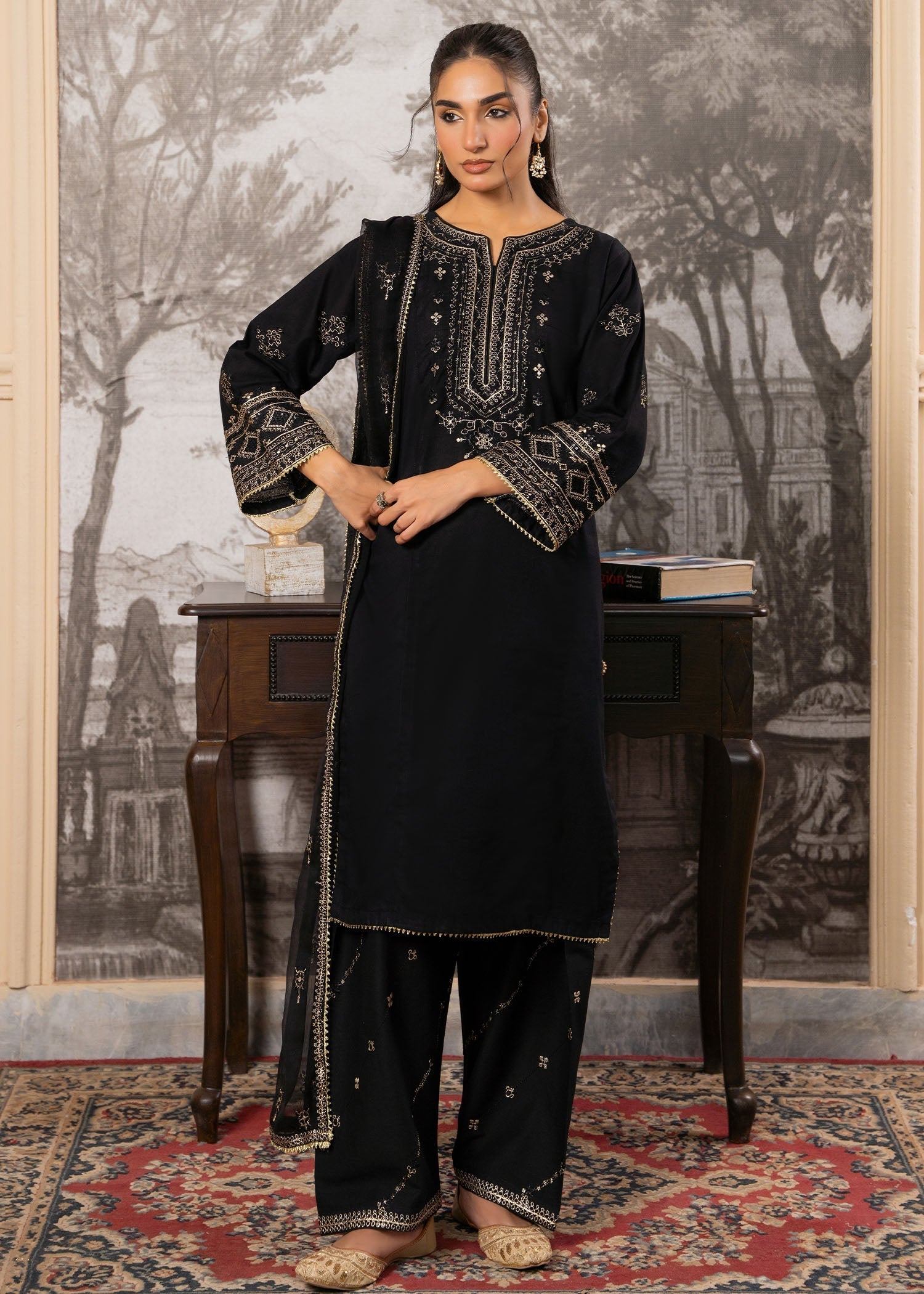 Zahab By M Midnight Grace Women 3pcs