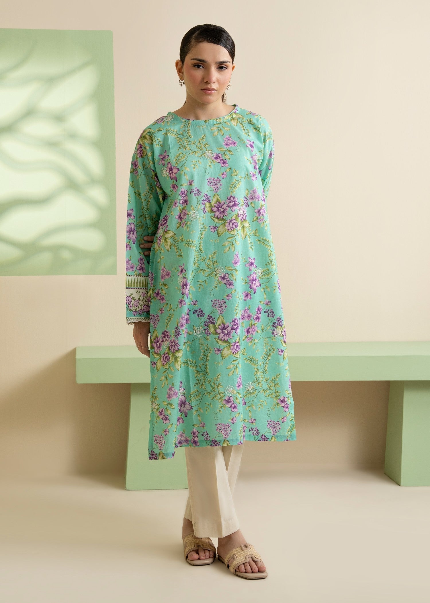 Zellbury WPS2511738 Aqua Women 1pcs