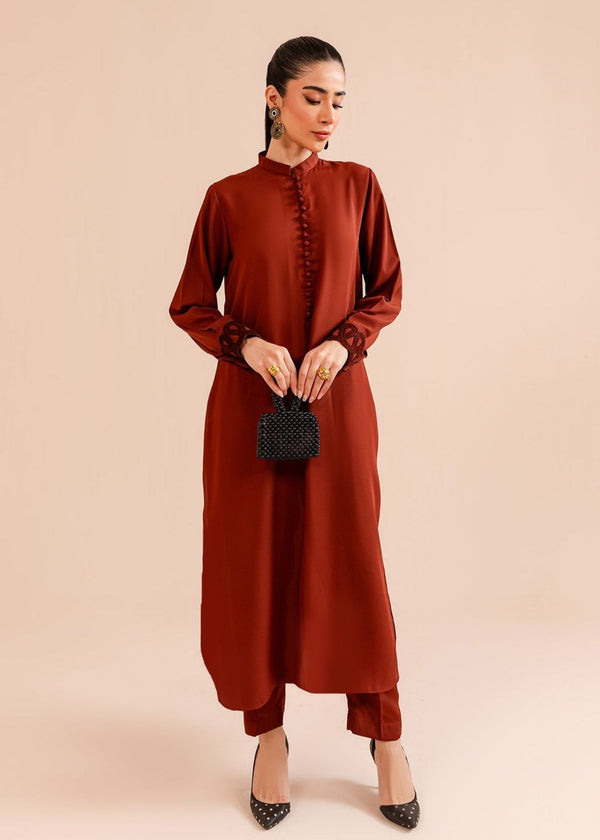 Peach Republic Rust Dress 01 Women 2pcs