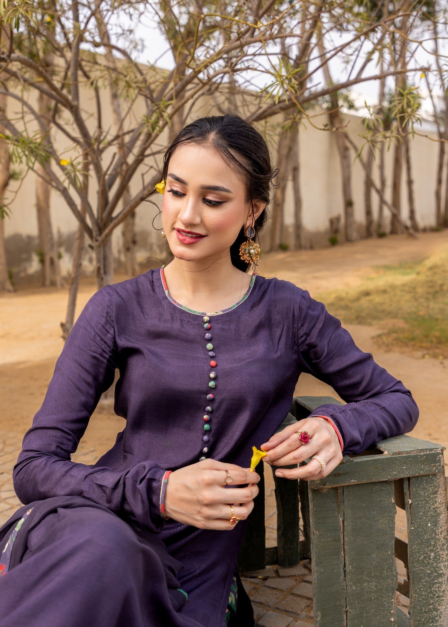 Daak & Co. Anita Grey Women 3pcs