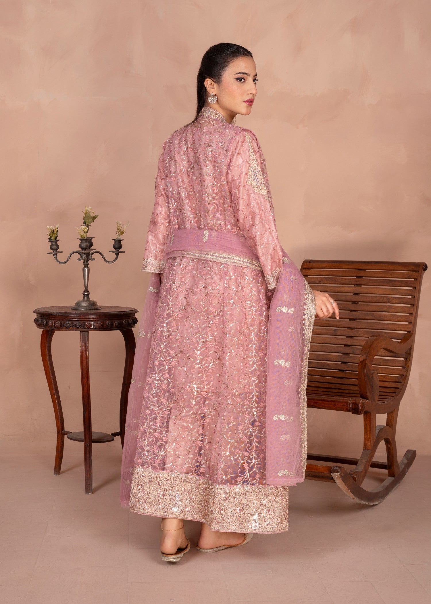 Four Season Boutique MALA GOWN PINK Women 4pcs