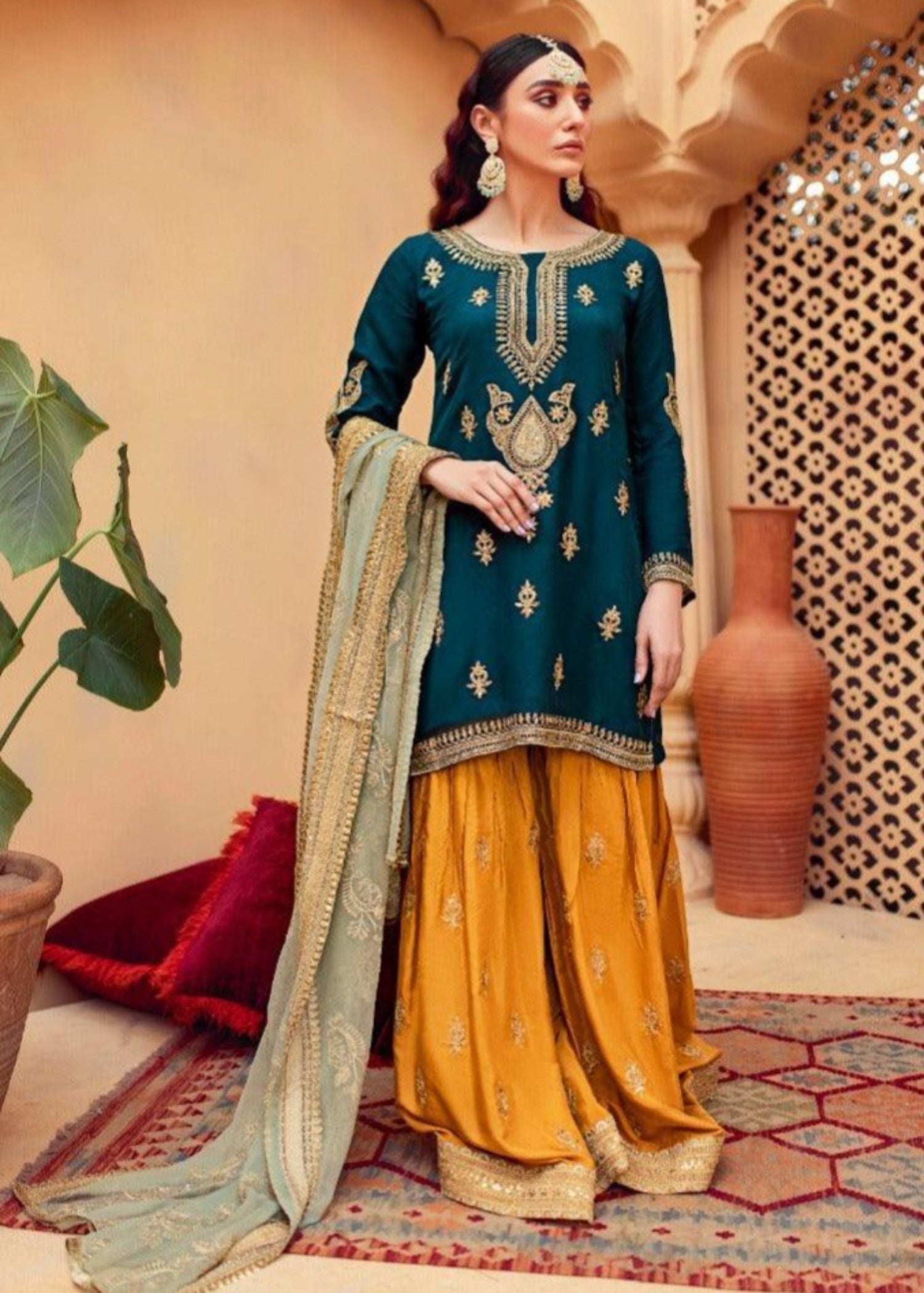 Akhrot Clothing Dilkash Women 3pcs