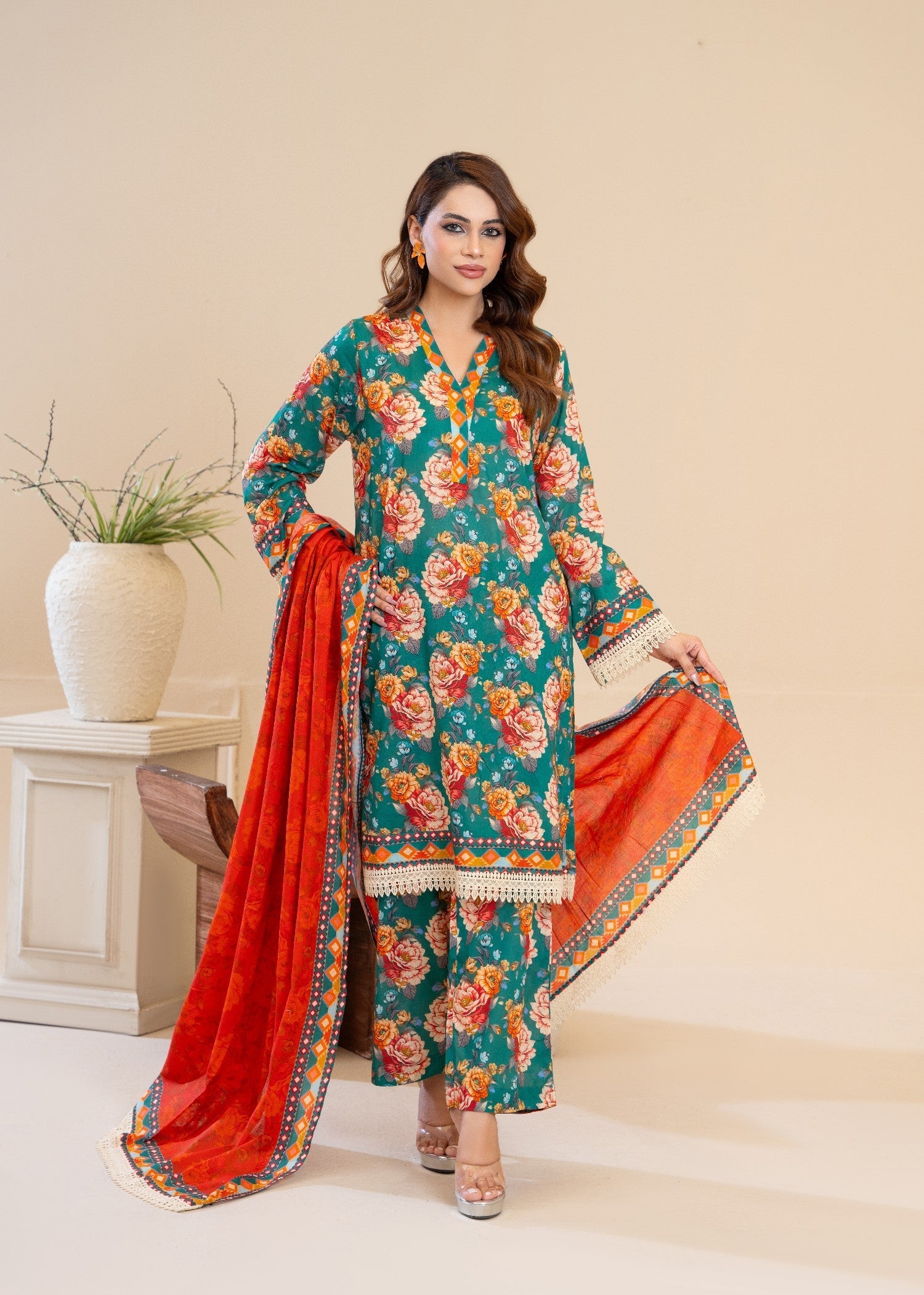 Zeenat & Zoha MEHR Women 3pcs