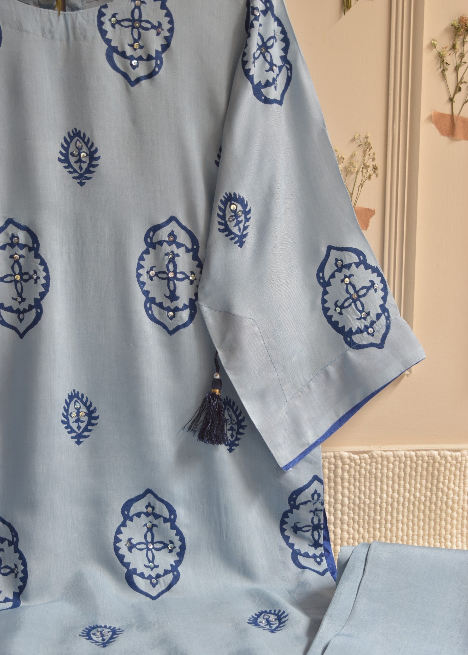 Baposh powder Blue Women 3pcs