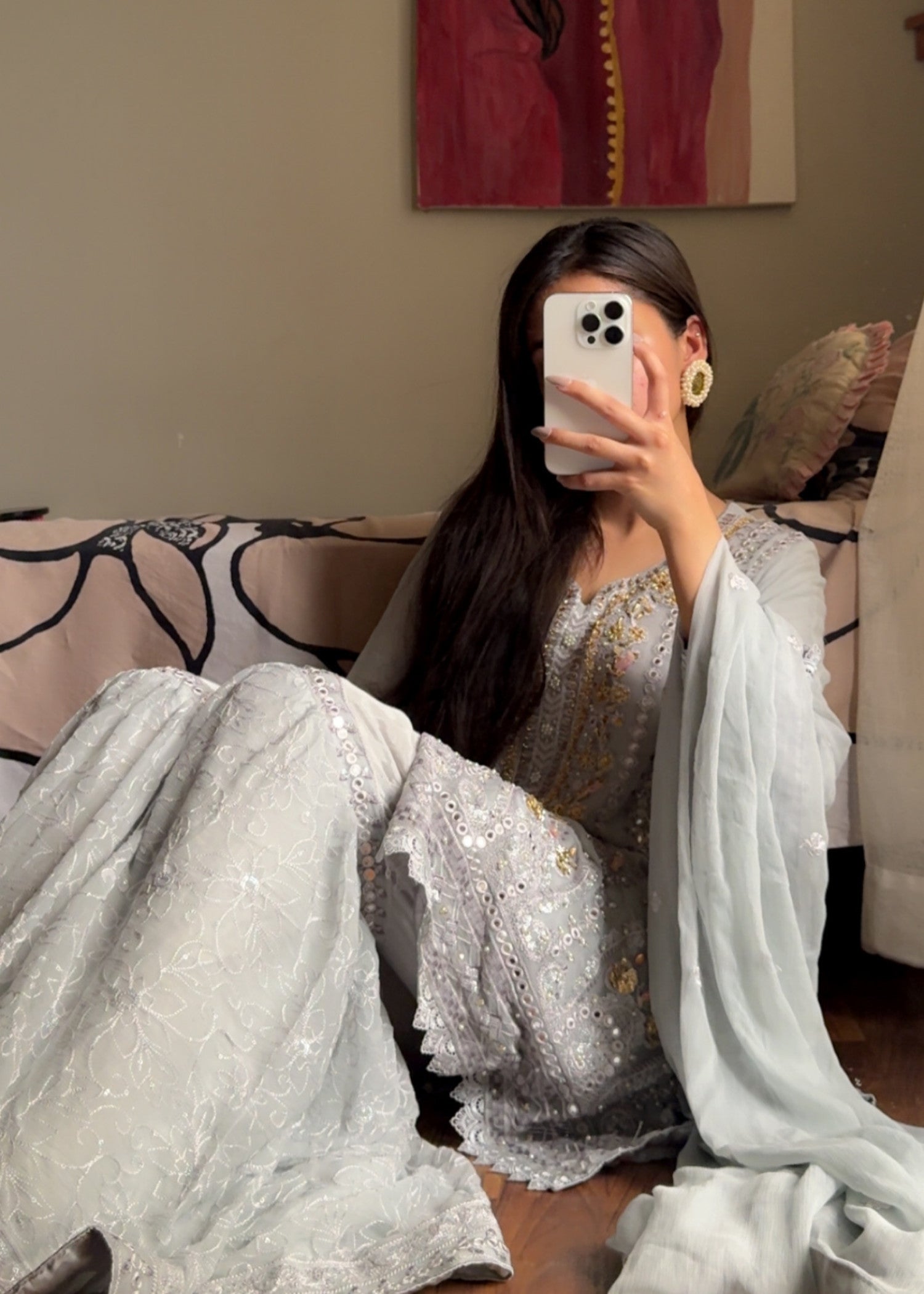 Kaamdar By Nofl Farooq Hareem Women 3pcs