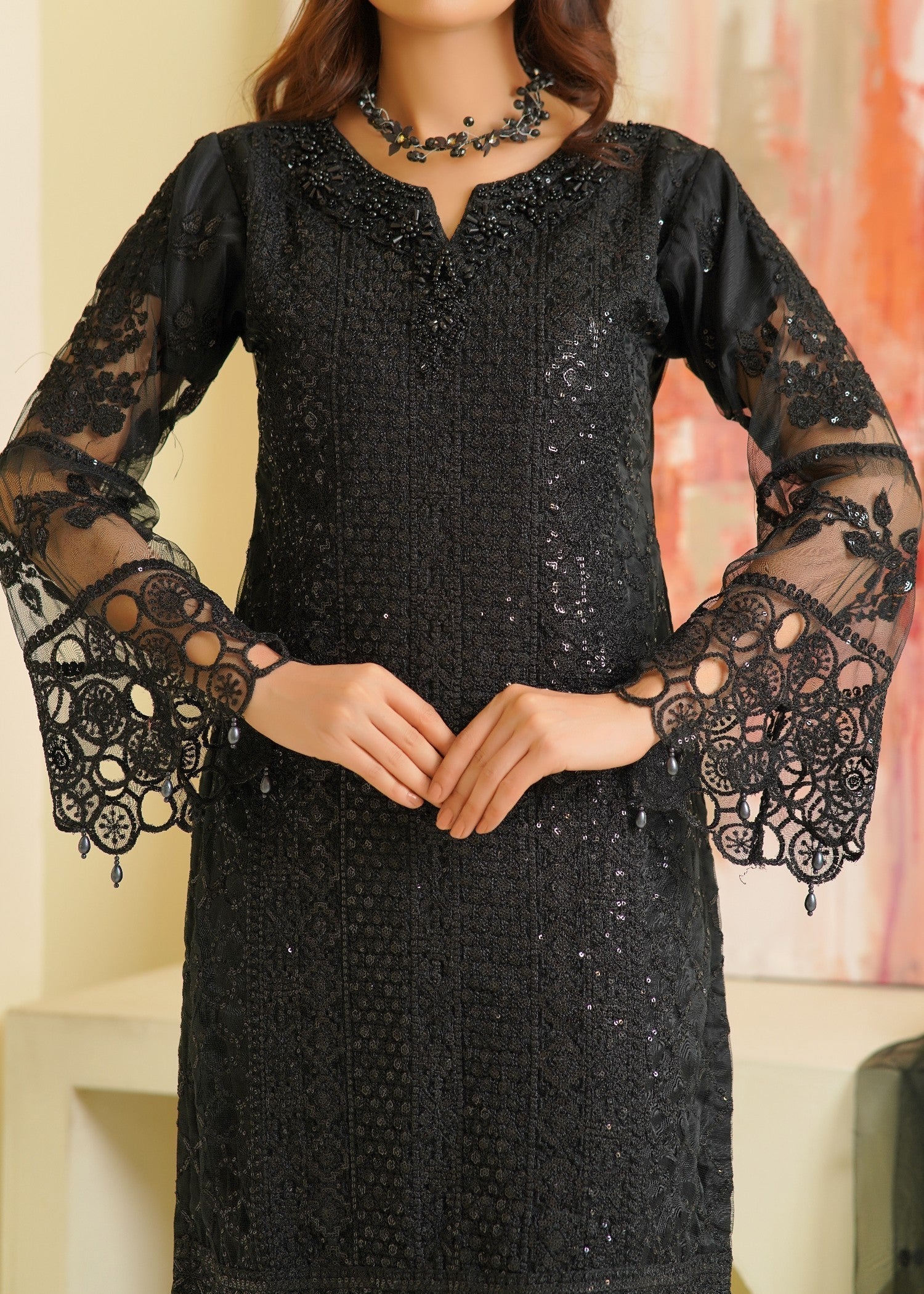 Rangoon Clothing Guluna Midnight Black Women 3pcs