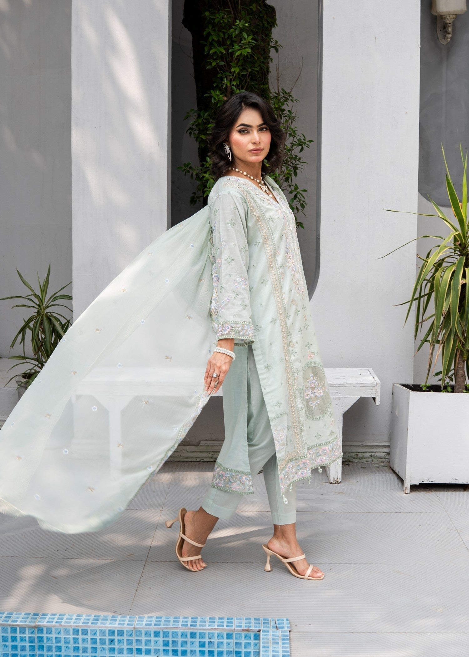 Zainab Fazlani Mist woven by Women 3pcs