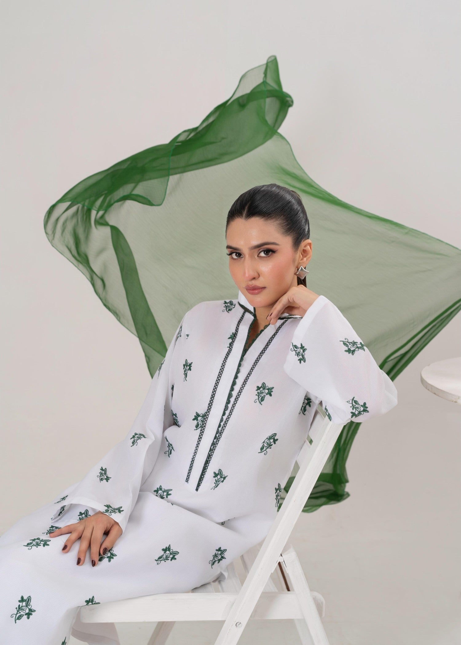 Stylish Collection AZADI EMBROIDERED Women 3pcs