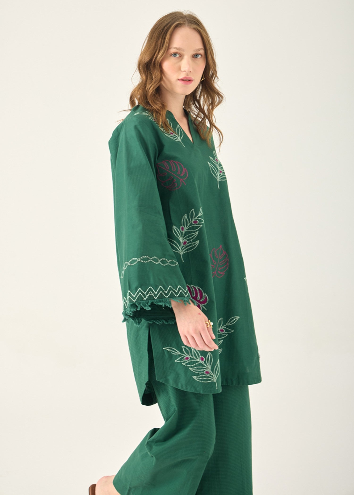 Kiara Evara – Embroidered Co ords Set Women 2pcs