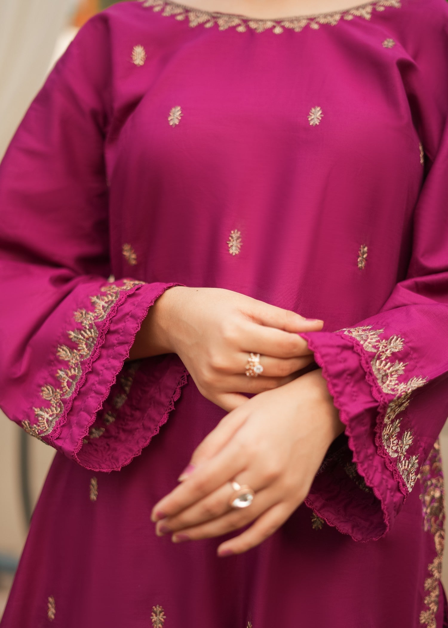 Chaudhary Arts Sapna Embroidered Women 2pcs