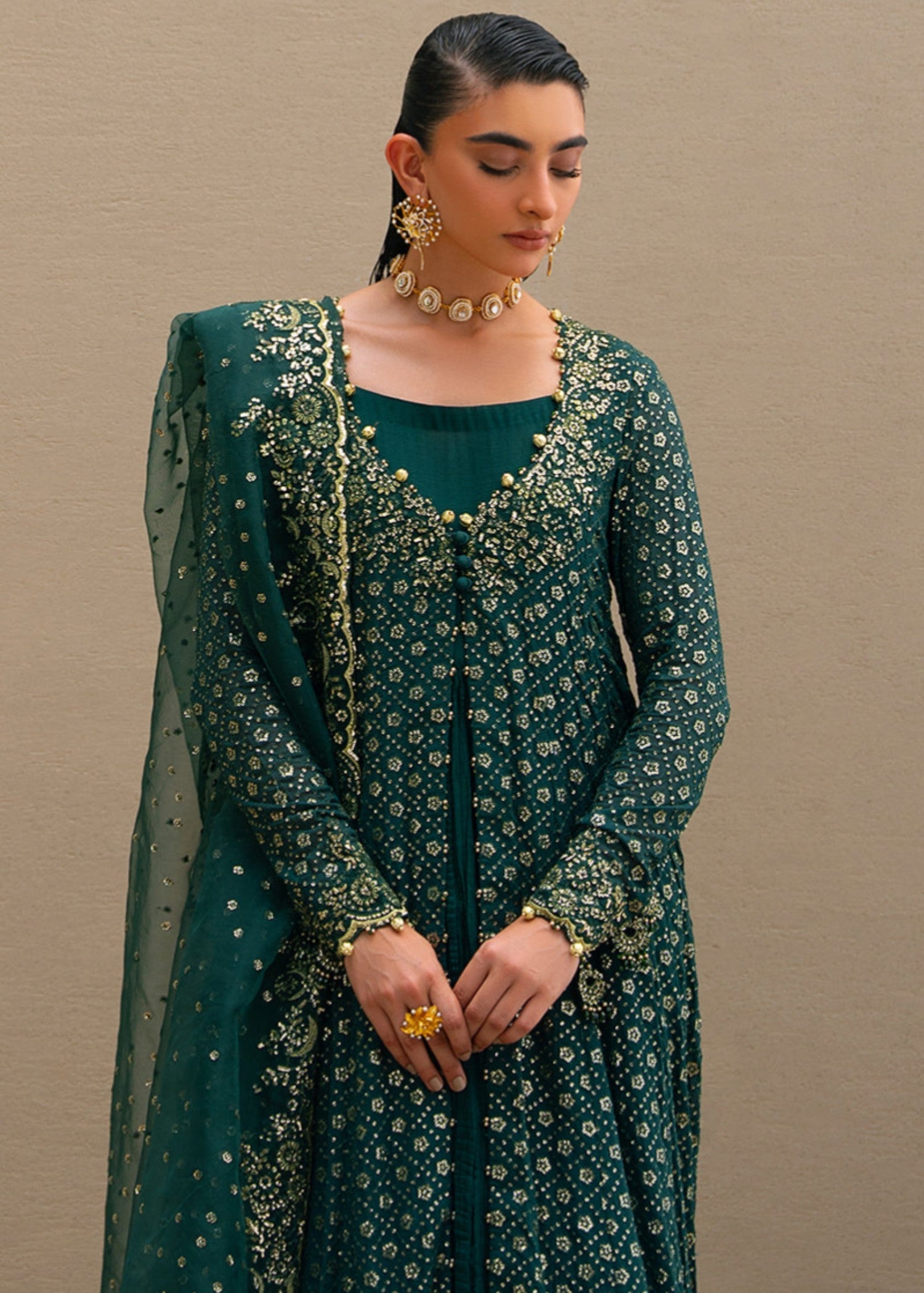 Cross Stitch GREEN SPRING 0124RTWWED0106 Women 2pcs