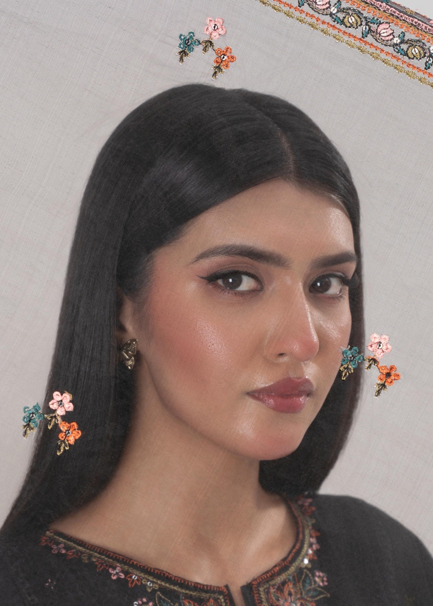 Stylish Collection HAREEM EMBROIDERED Women 3pcs