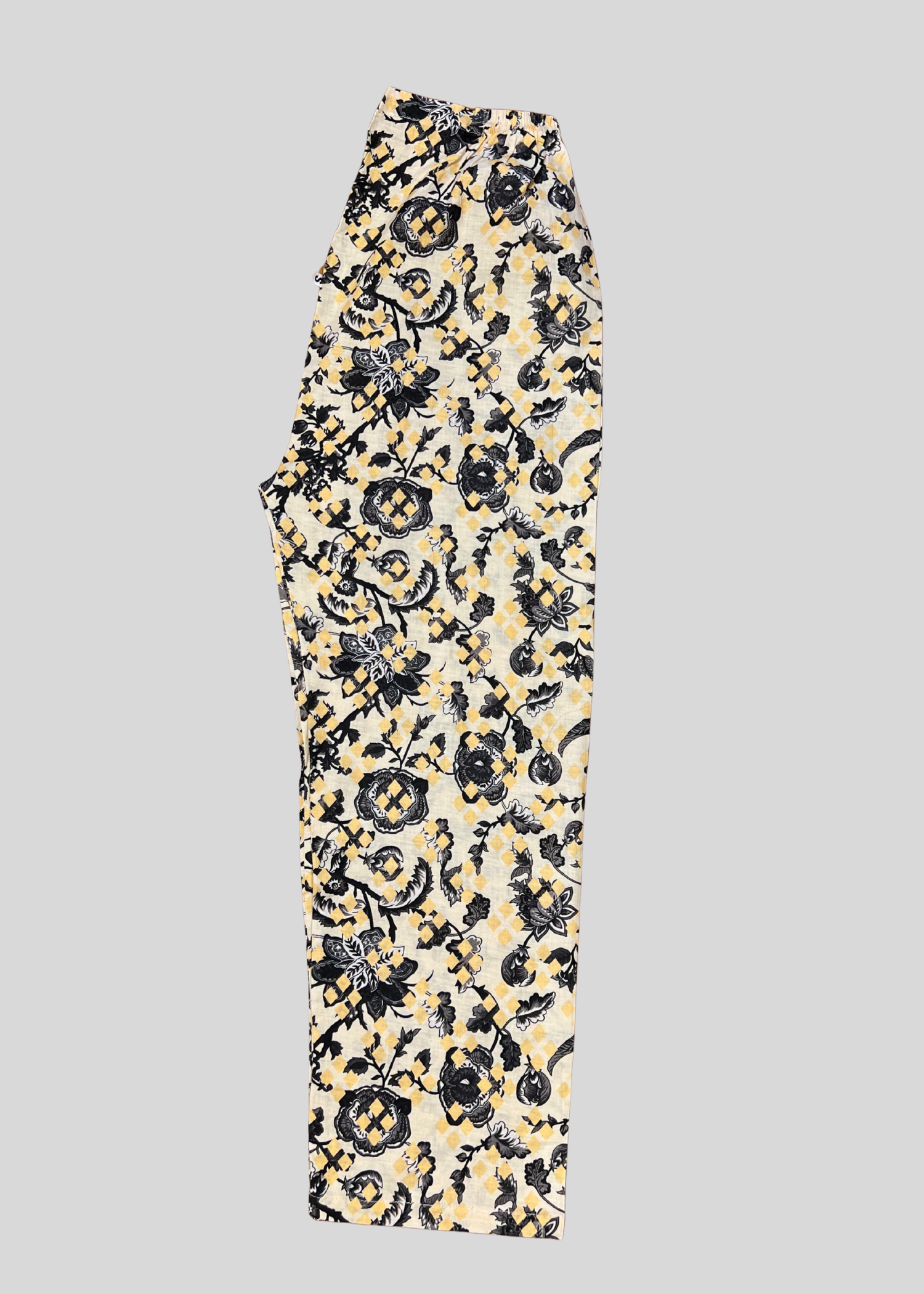 Salimas Elegant Lilac & Periwinkle Leaf Print Stitched Lawn Suit Women 2pcs