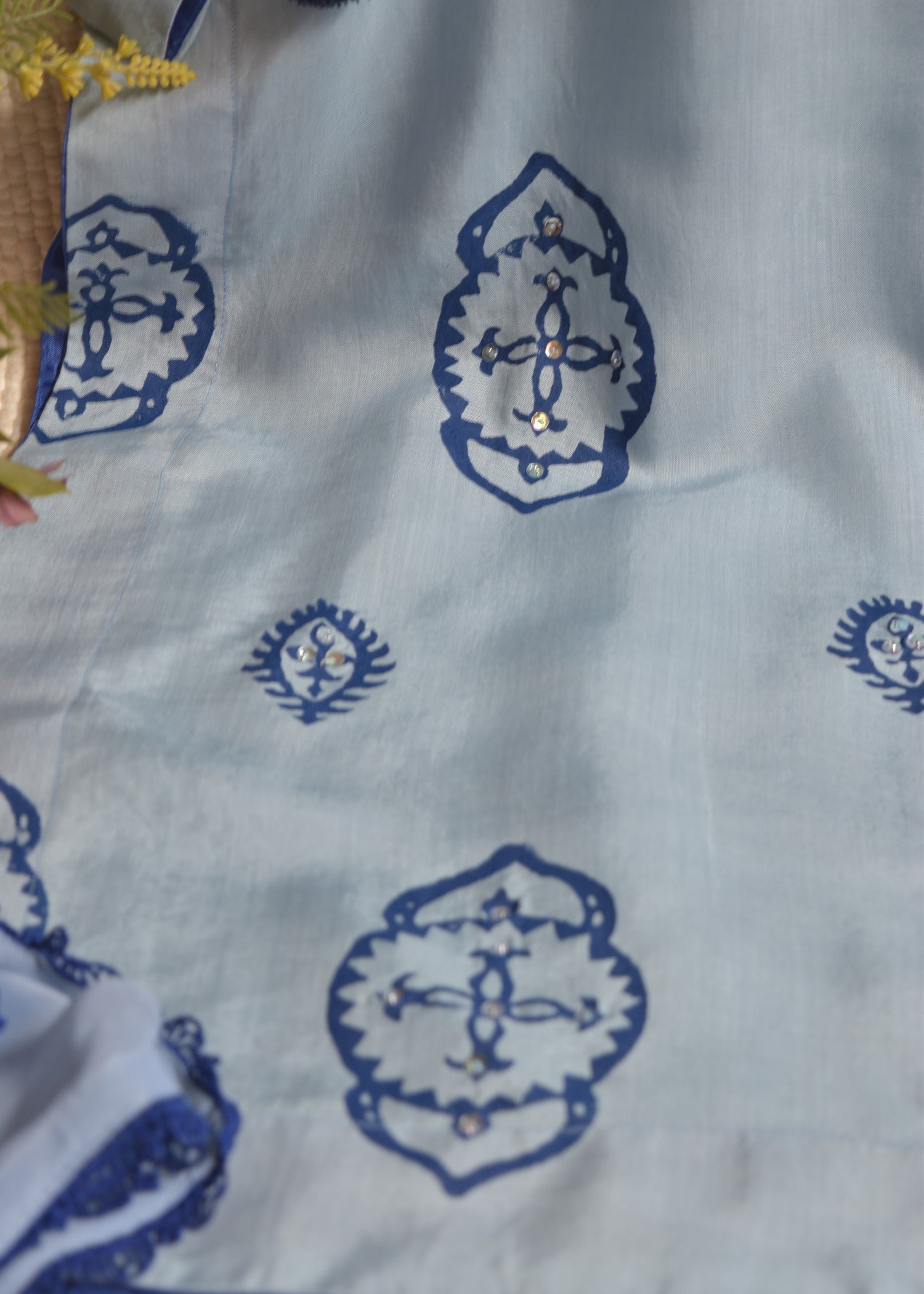 Baposh powder Blue Women 3pcs