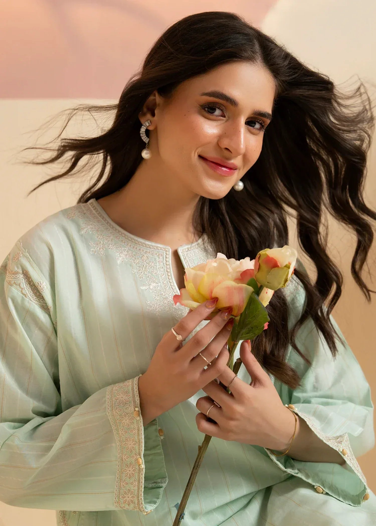 Zellbury WPS2512552 Mint Green Women 1pcs