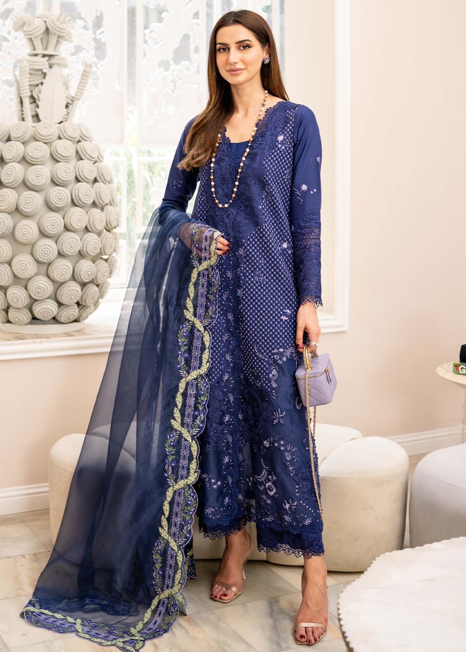 Saira Shakira LEYLA B (STITCHED) Women 3pcs