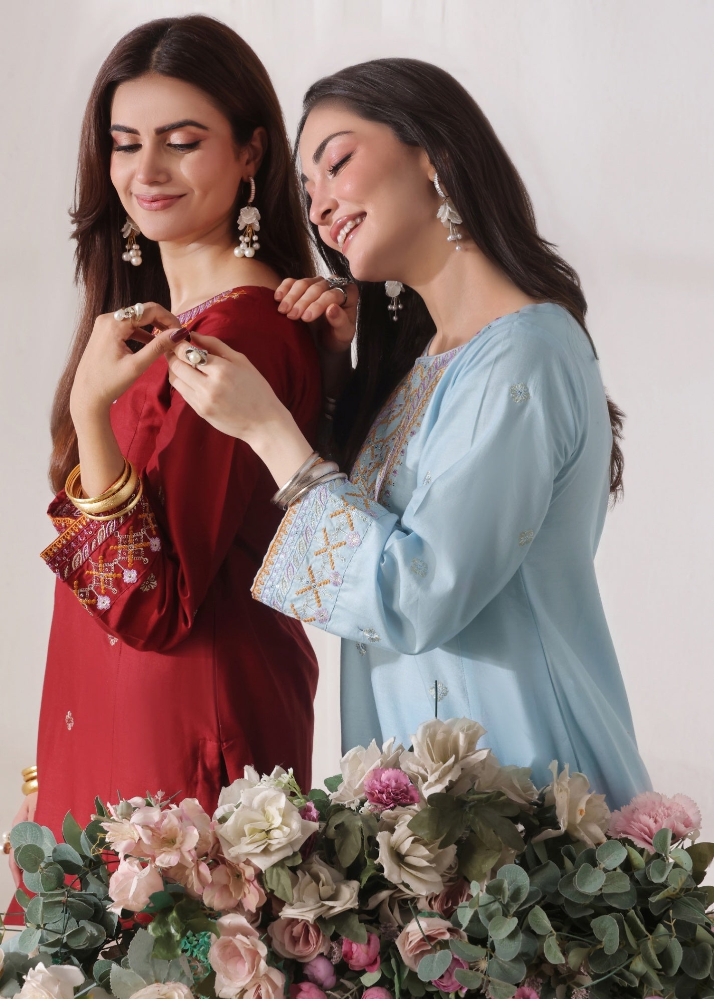 Ayra Pret Sehar Maroon Women 2pcs