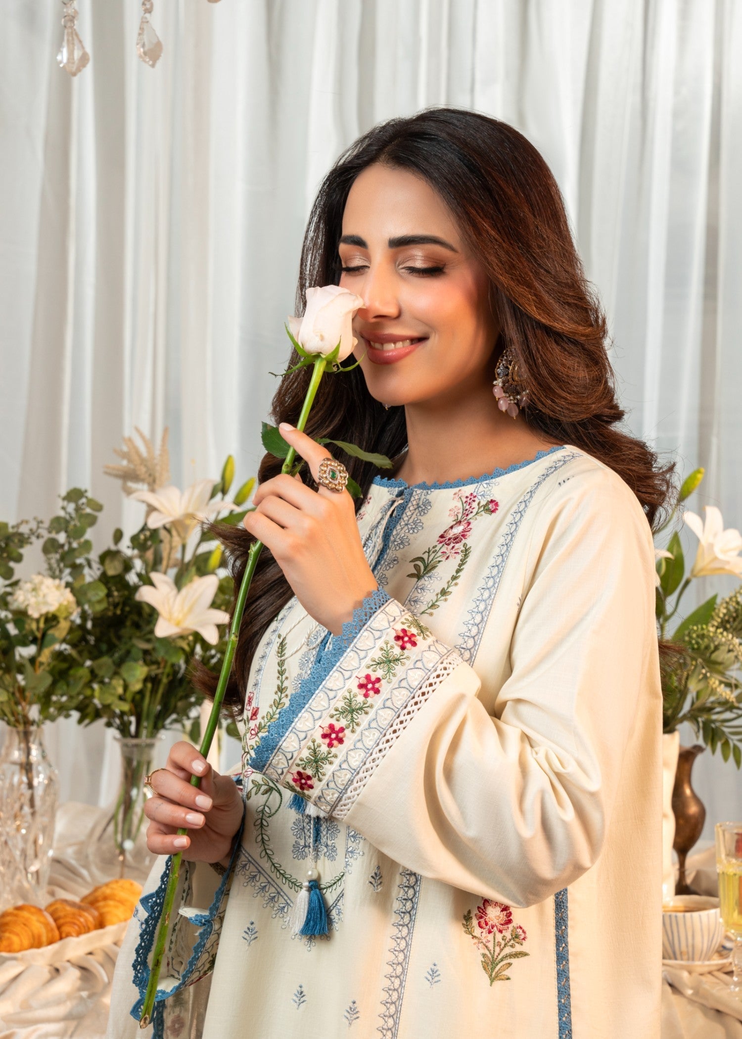 Maisa By Seven Star Luxury Embroidered | CLE 0203 Women 3pcs