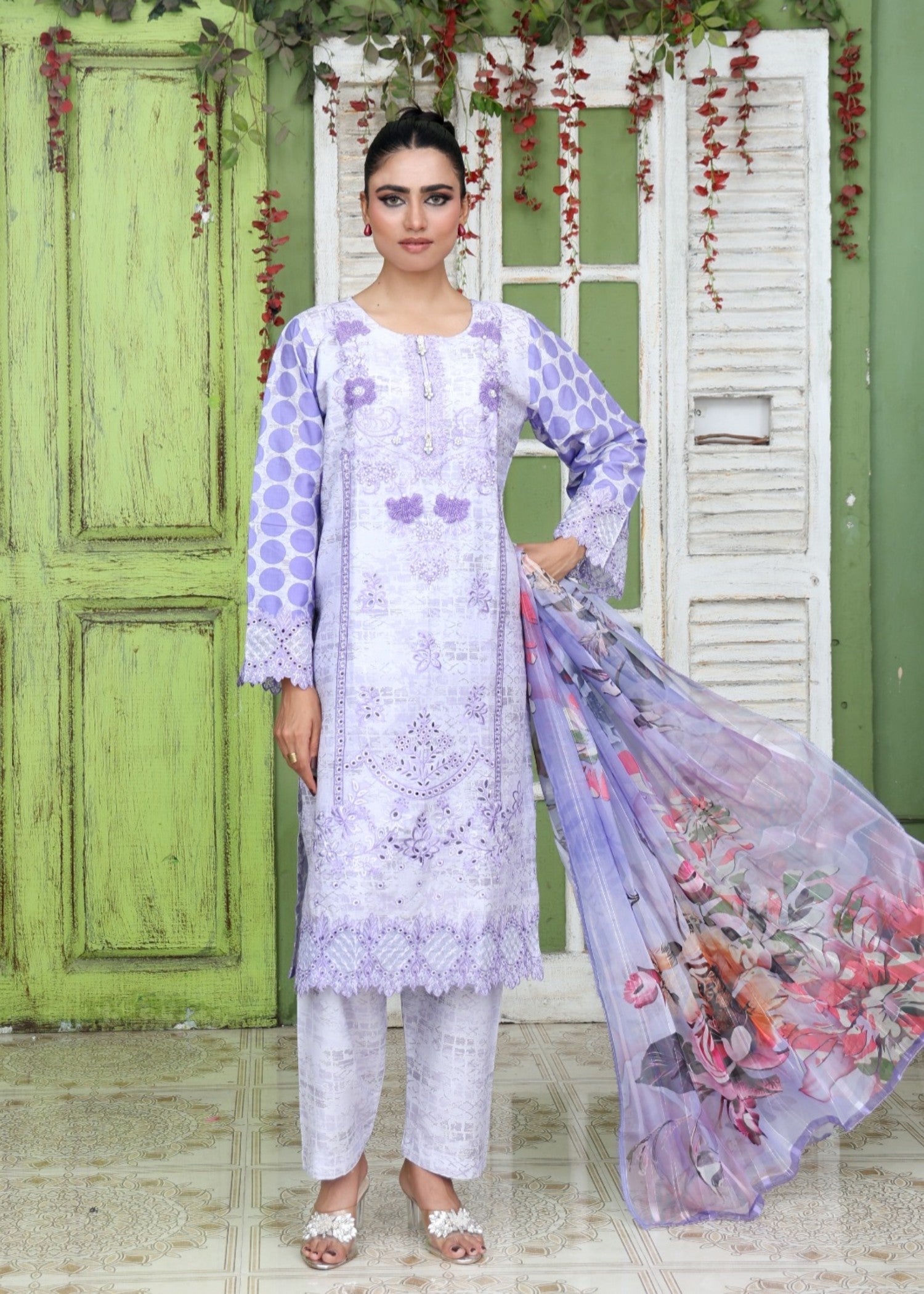 Mr Rai Attires HIBA Embroidered Women 3pcs