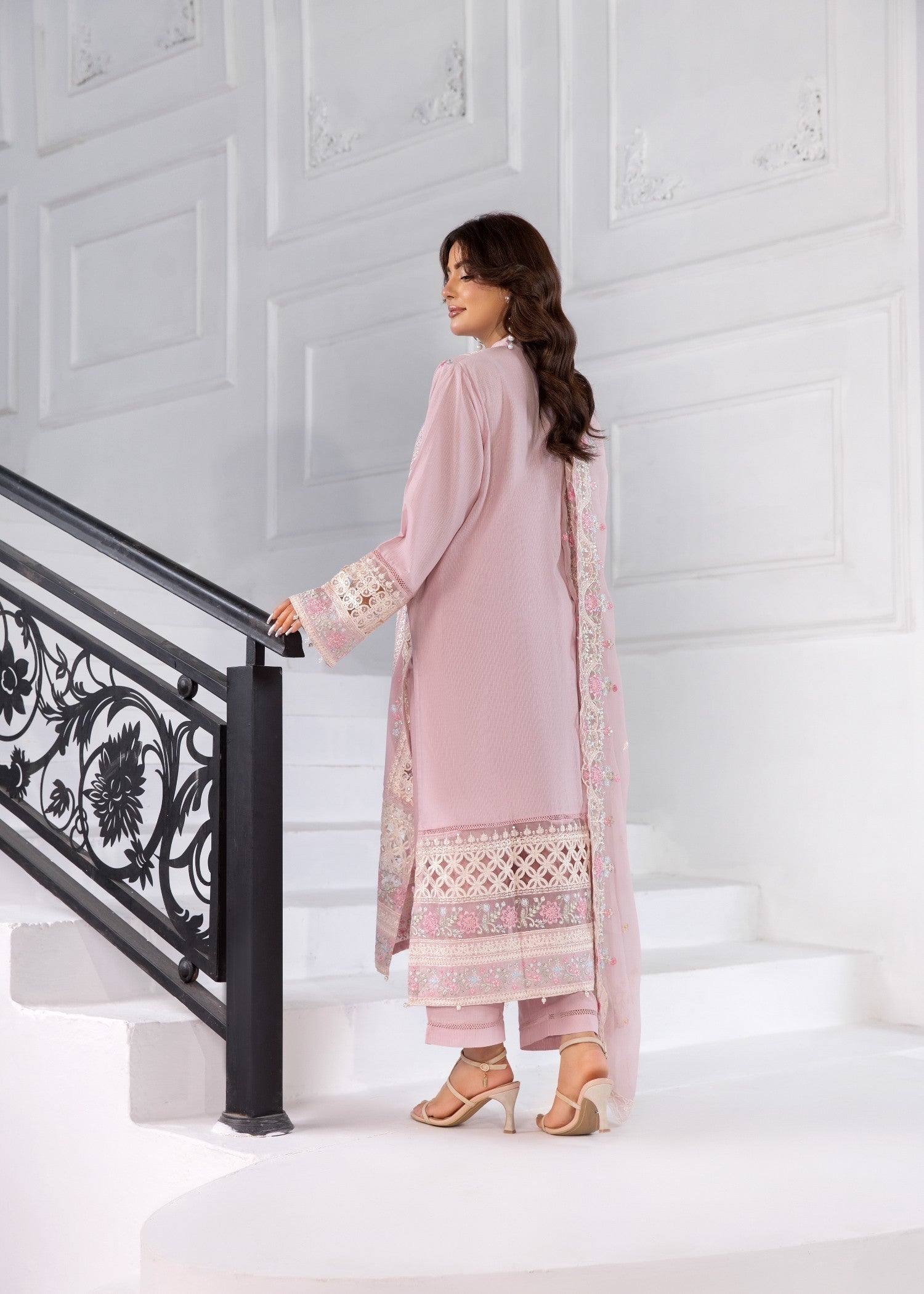 Bin Tayyab (BT006376 PNK 01) Women 3pcs