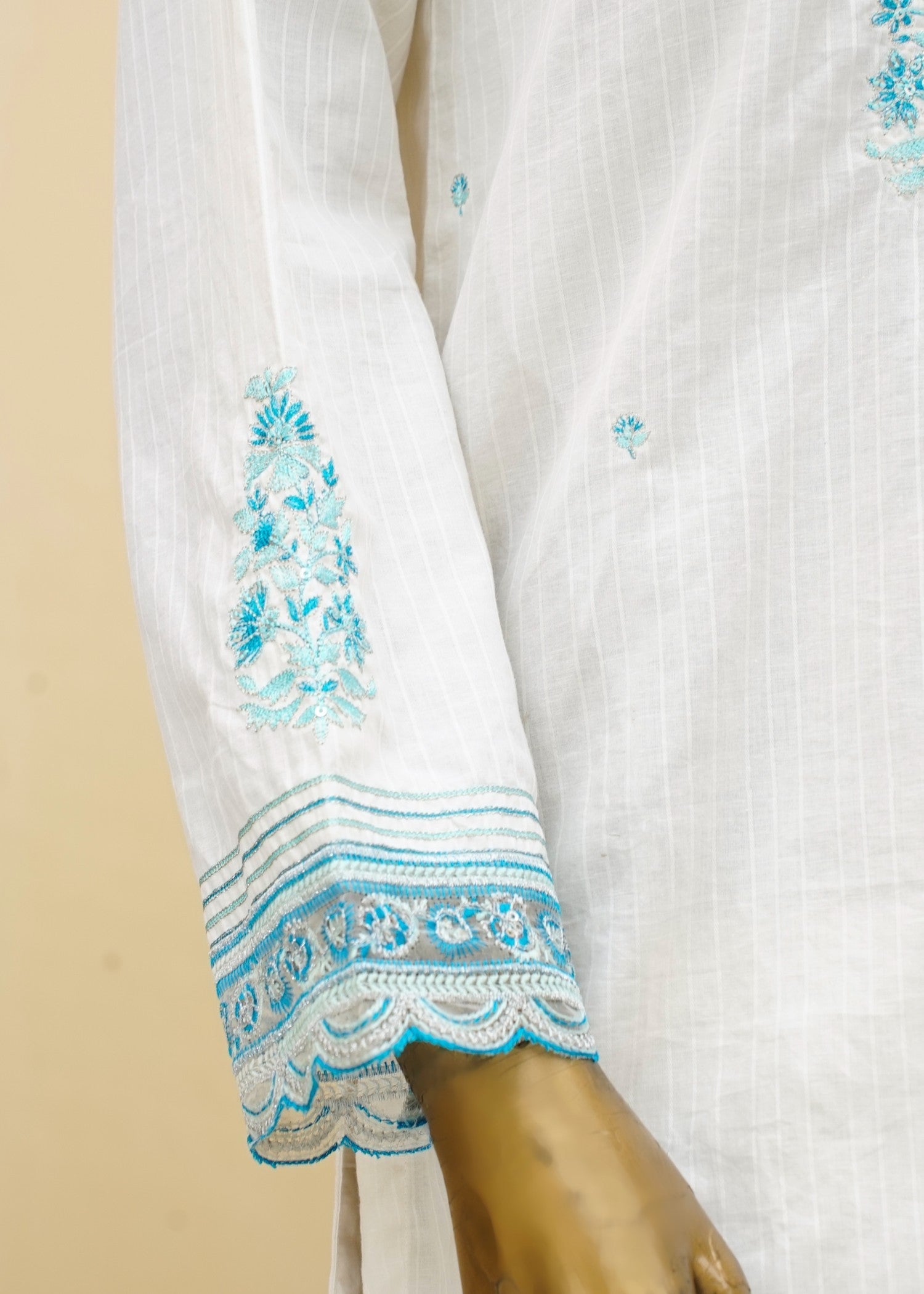 AYLA STUDIO EMBROIDERED LUXURY PRET COTTON DOBBY SE250410 Women 2pcs