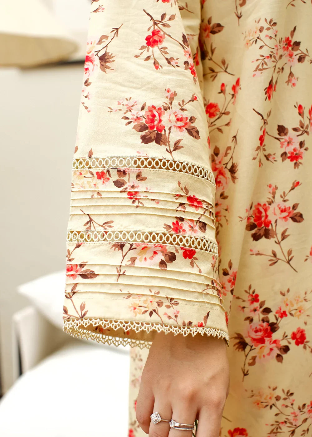 Rashid Textile Stitched LAWN 546 Women 3pcs