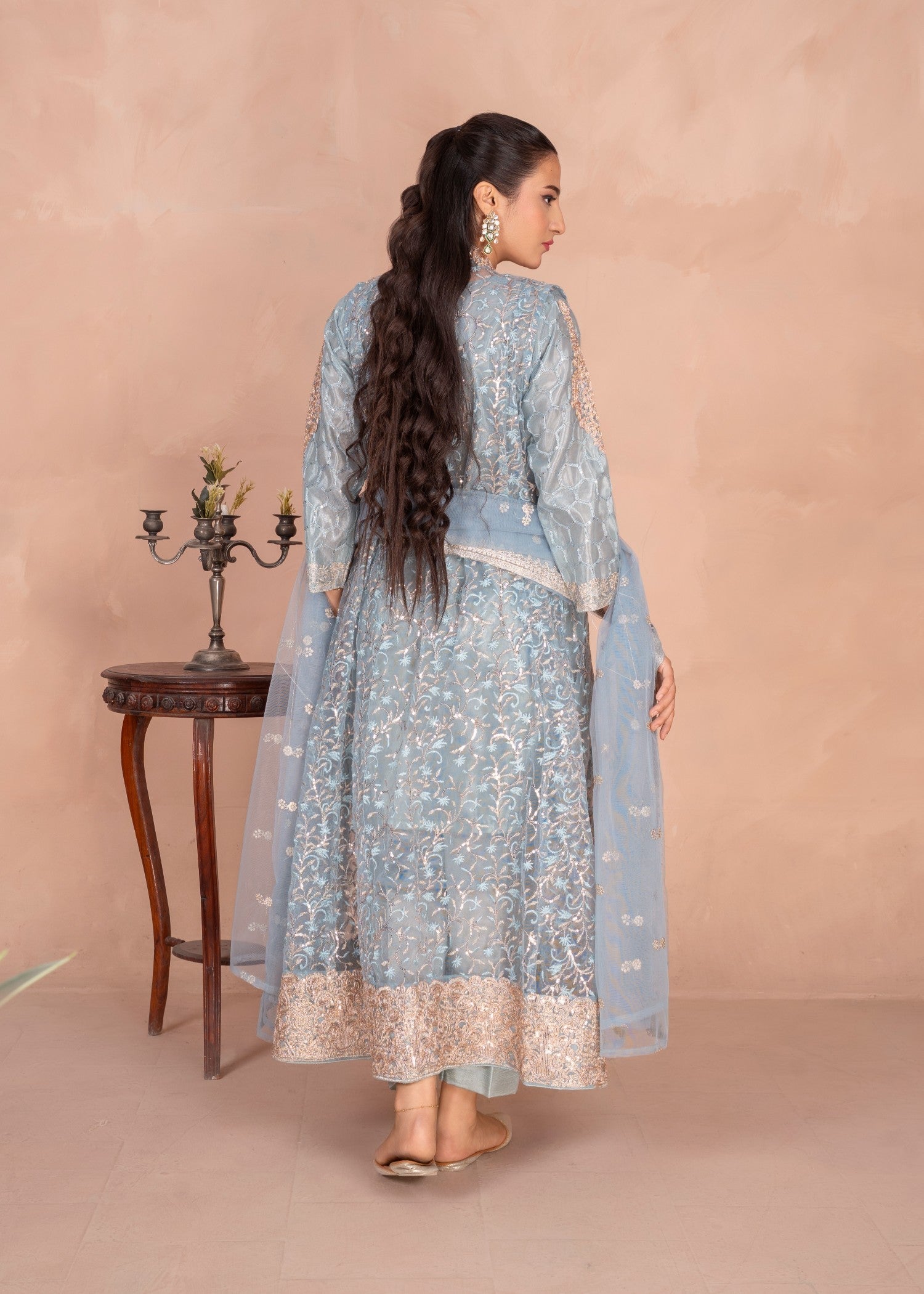 Four Season Boutique MALA GOWN ICEBLUE Women 4pcs