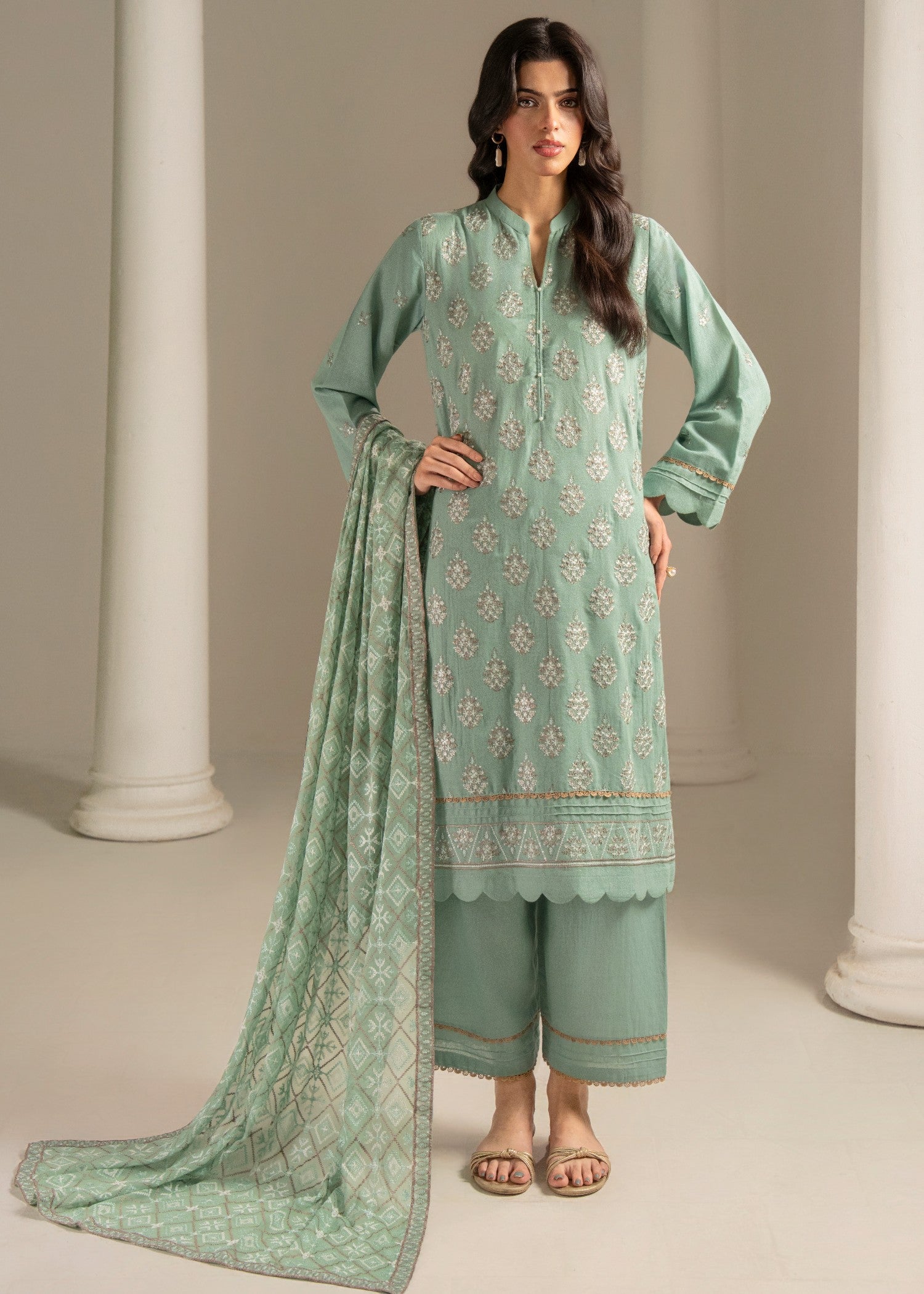 Zoya&Zafar Saffron Women 3pcs