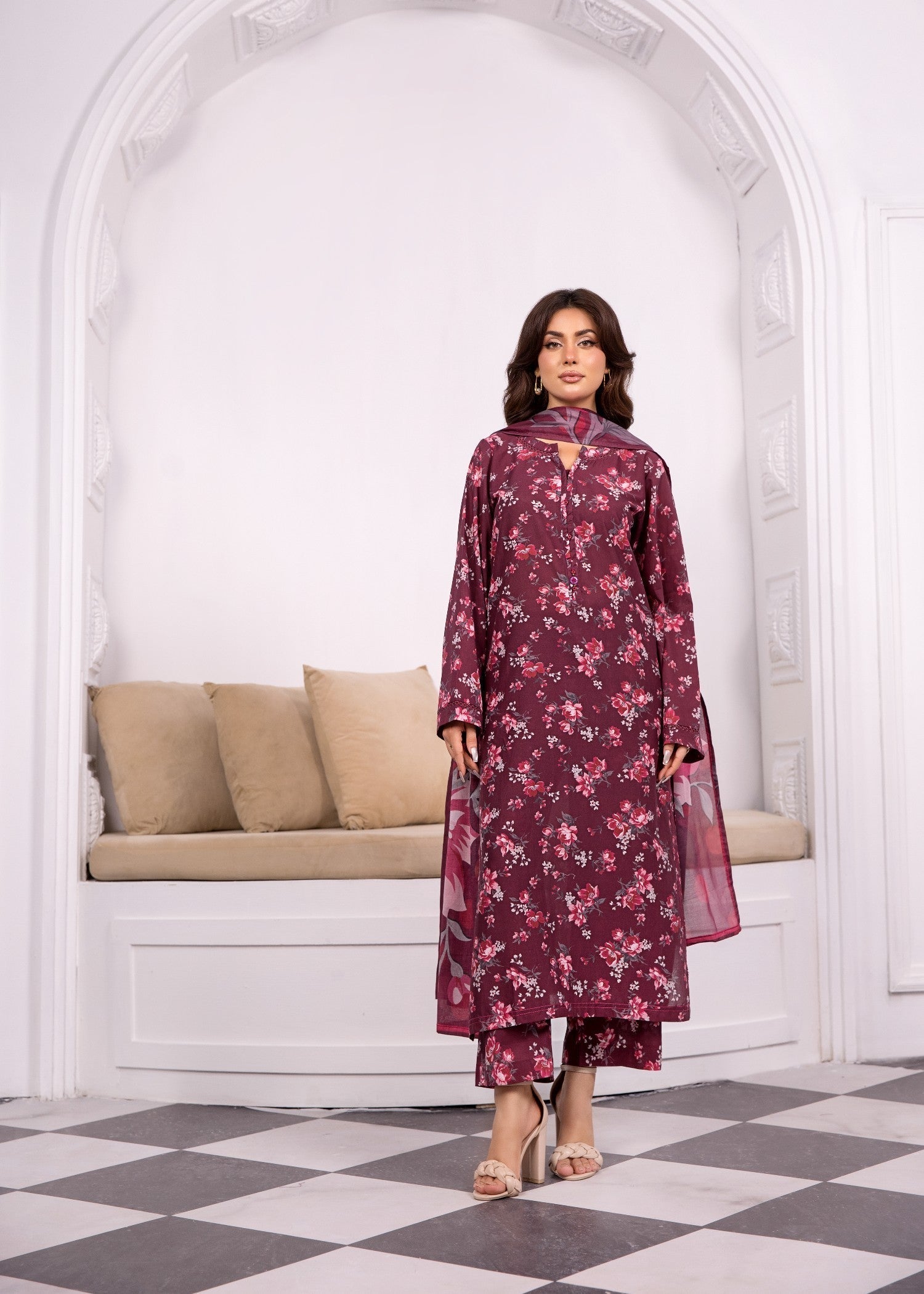 Bin Tayyab (BT006370 MRN 08) Women 3pcs