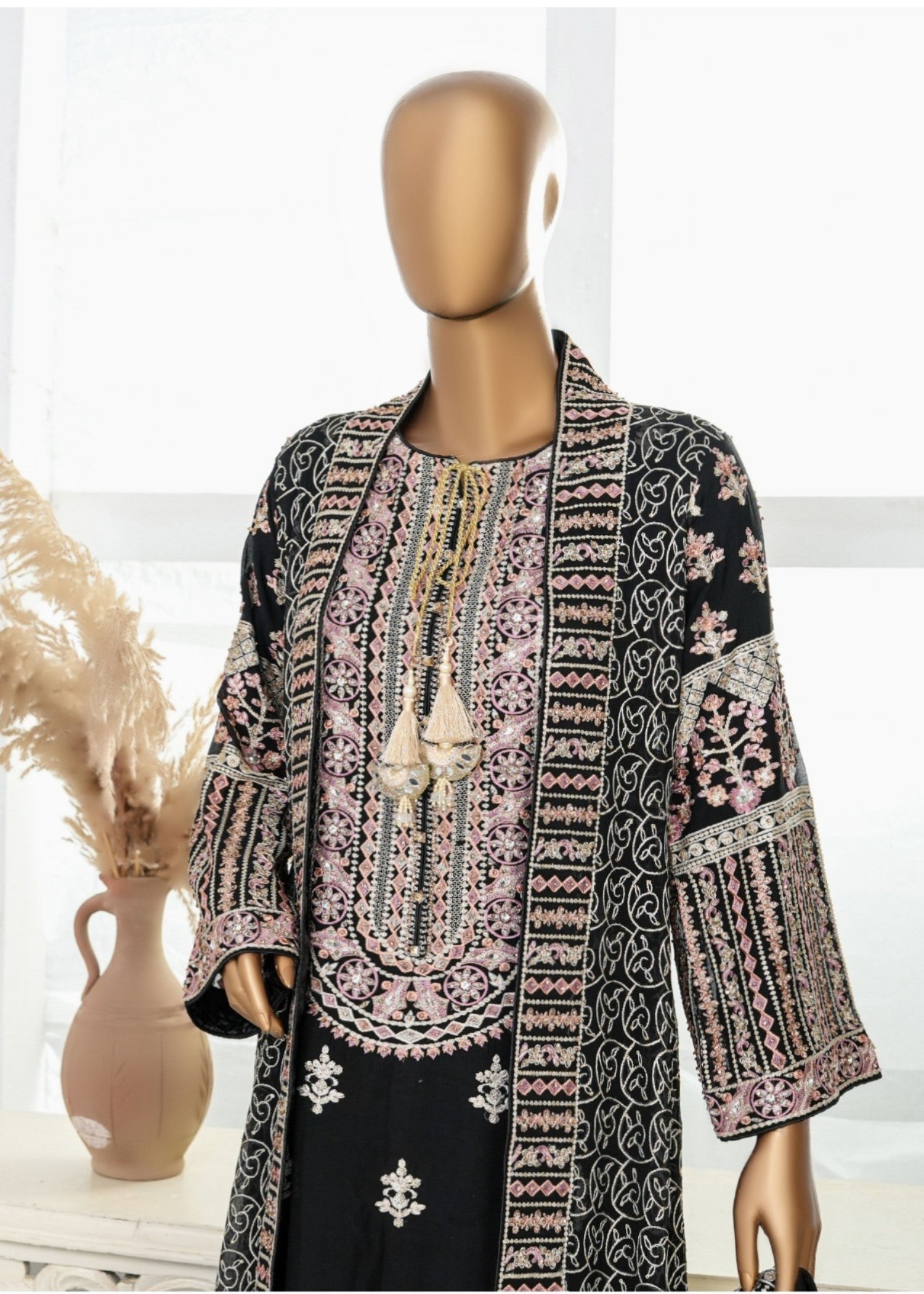 Ahmed Creations GUL BANO Black Women 4pcs