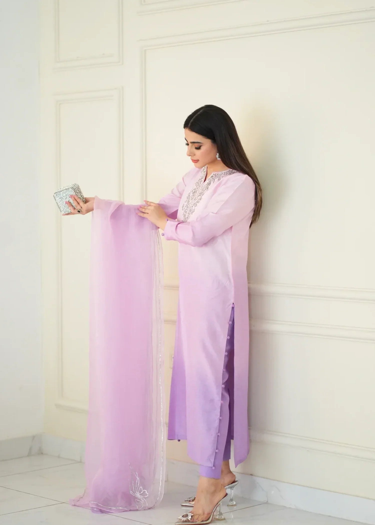 Hues Atelier Ombre lilac Women 3pcs