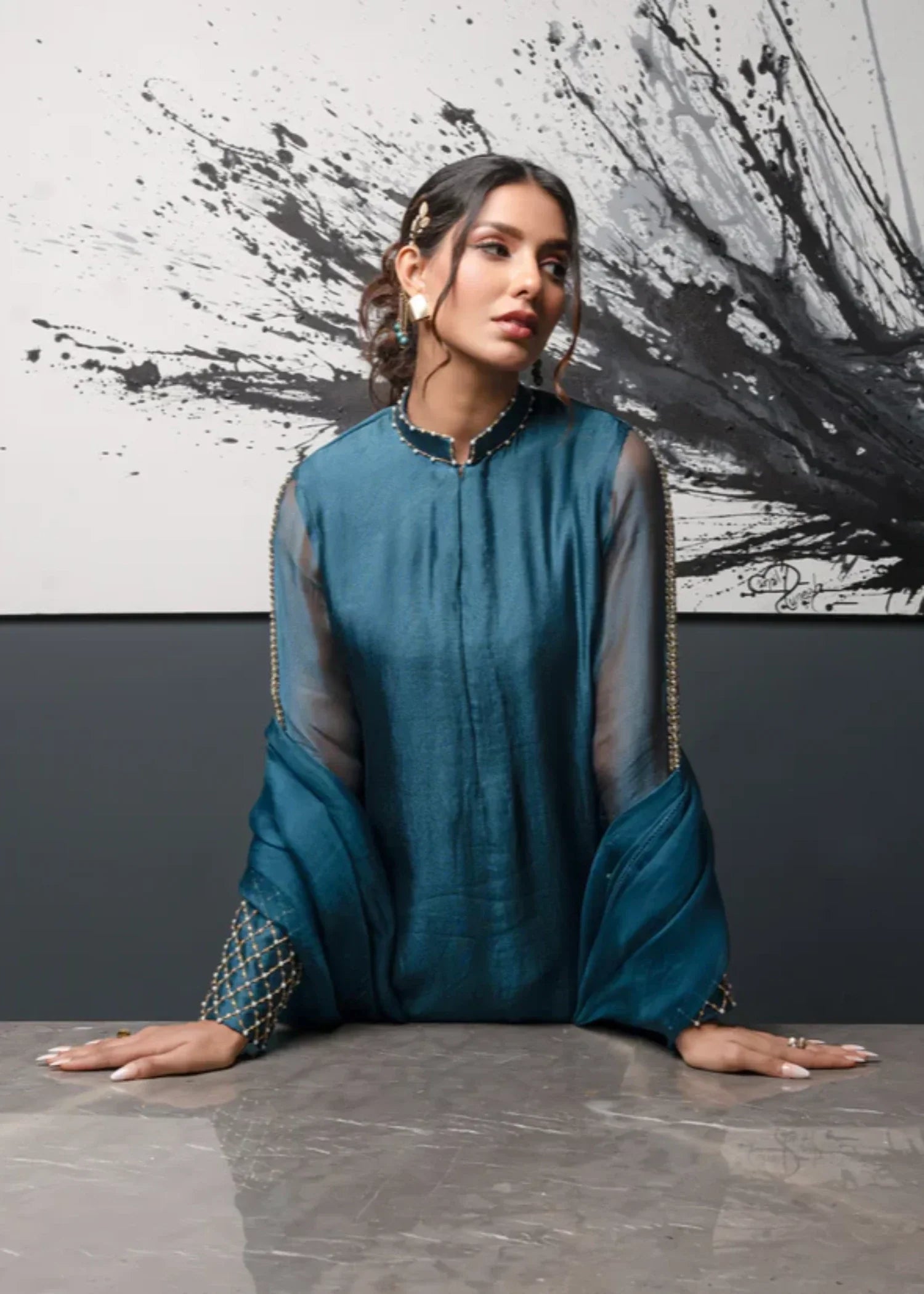 Gulabi Gota TURKUAZ Women 3pcs