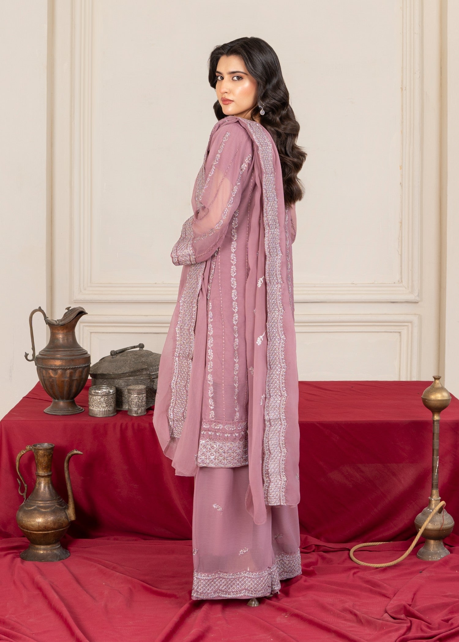 Four Season Boutique DIL ROOP MAUVE Women 3pcs