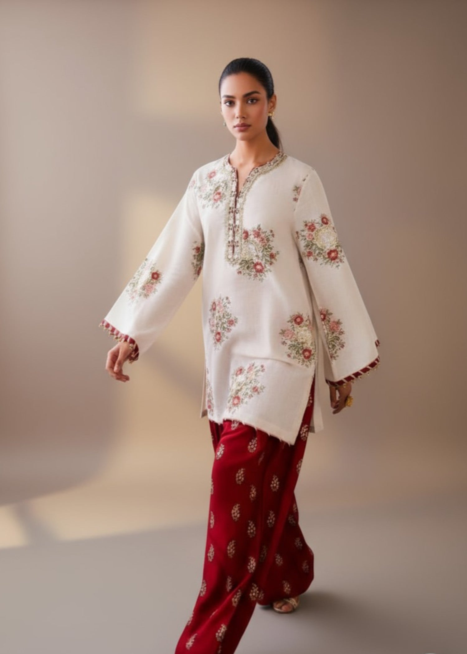 Momin Online farshi shalwar luxe Women 2pcs