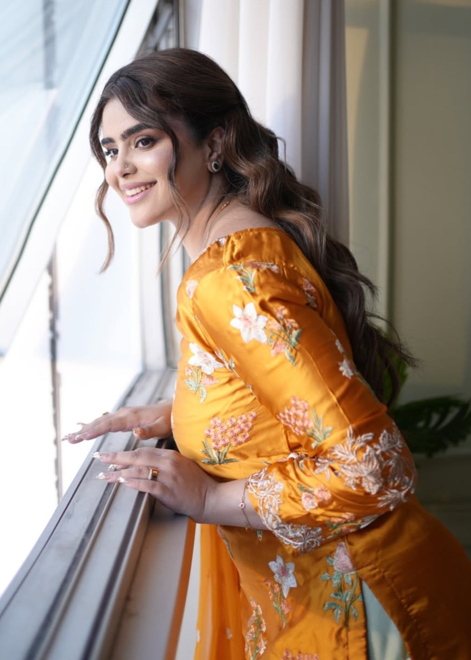 Rangoon Clothing Saanjh Mustard Women 3pcs