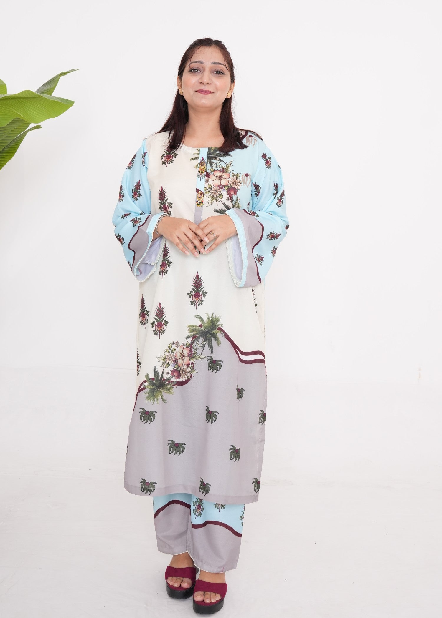 Shefoze Clothing merry flower Women 2pcs