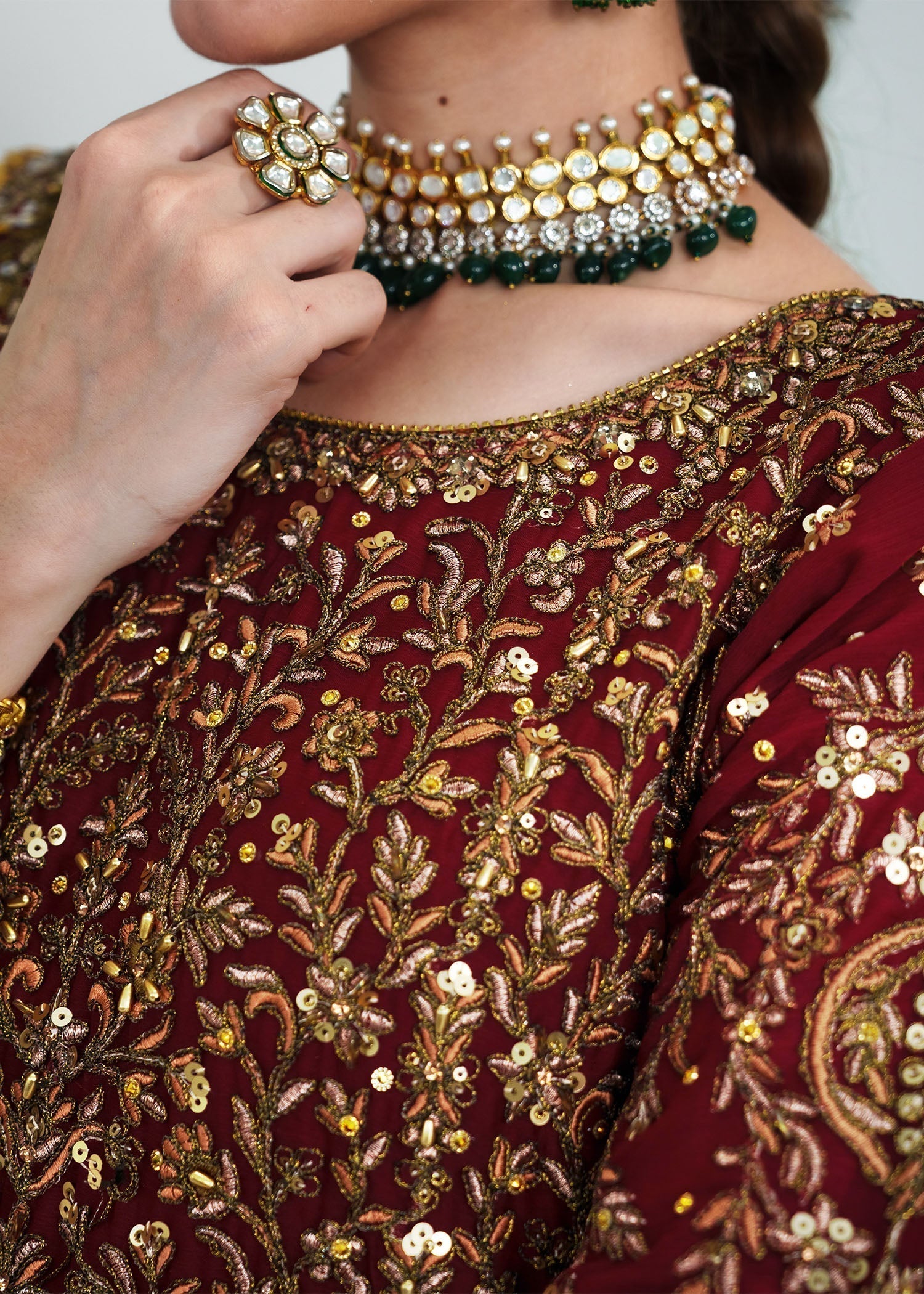 Haseens Official Surkhaab 2 Women 4pcs