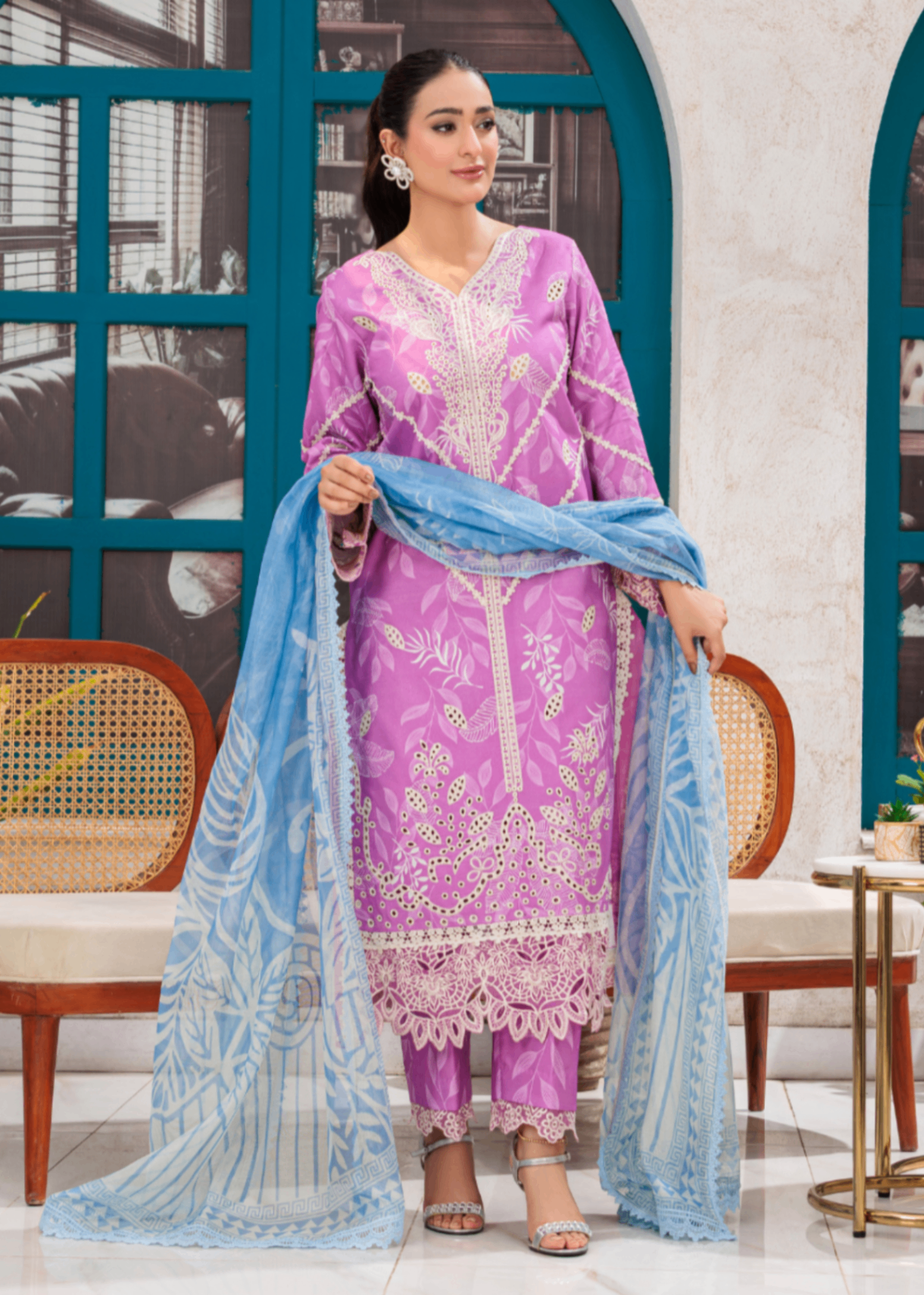 Huma Gul Lilac Haze HG 103 Women 3pcs