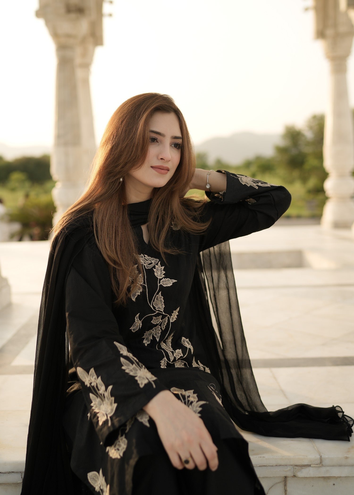 Tawakal Closet ALIZEH BLACK Women 3pcs