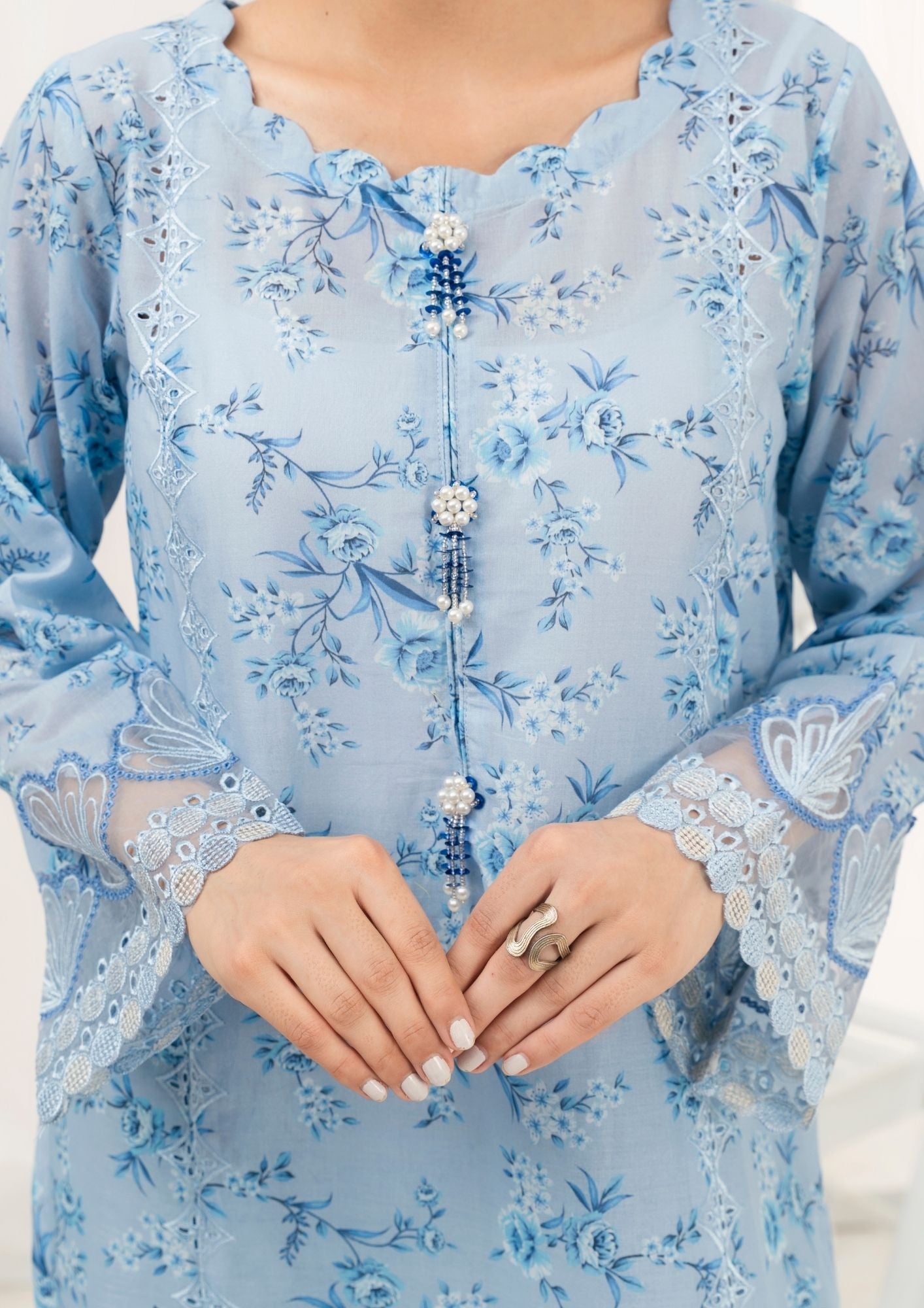 Alfatah Pret Printed Lawn with Embroidery GULZAAR S25 0012 Women 2pcs