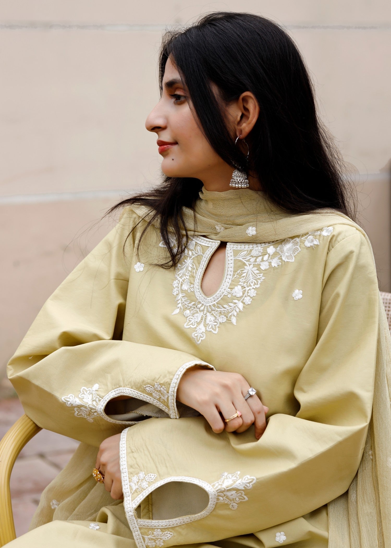 Maharani Official Apple Mist | Summer Suit Women 3pcs