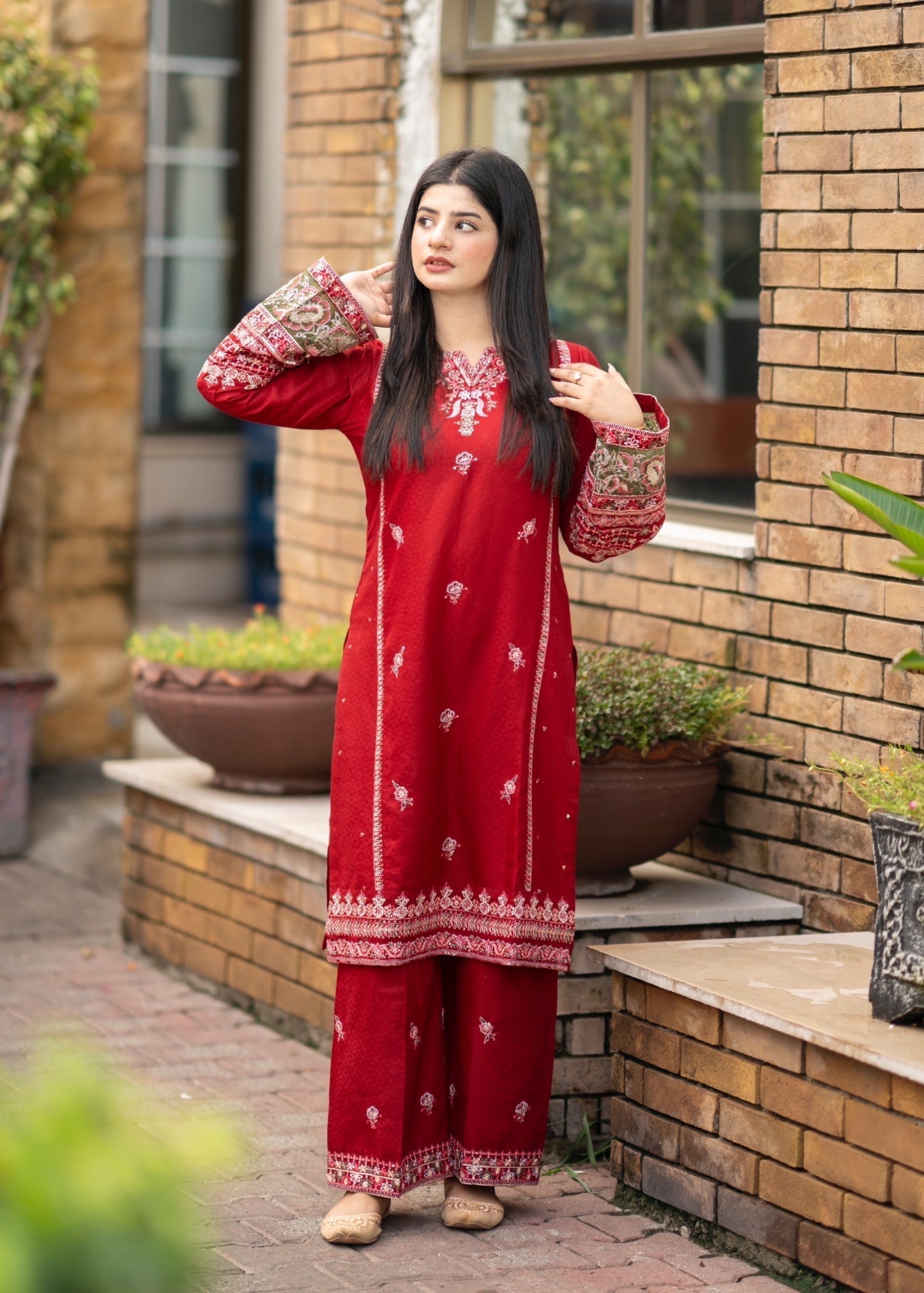Ayesha B (mushk) Women 2pcs