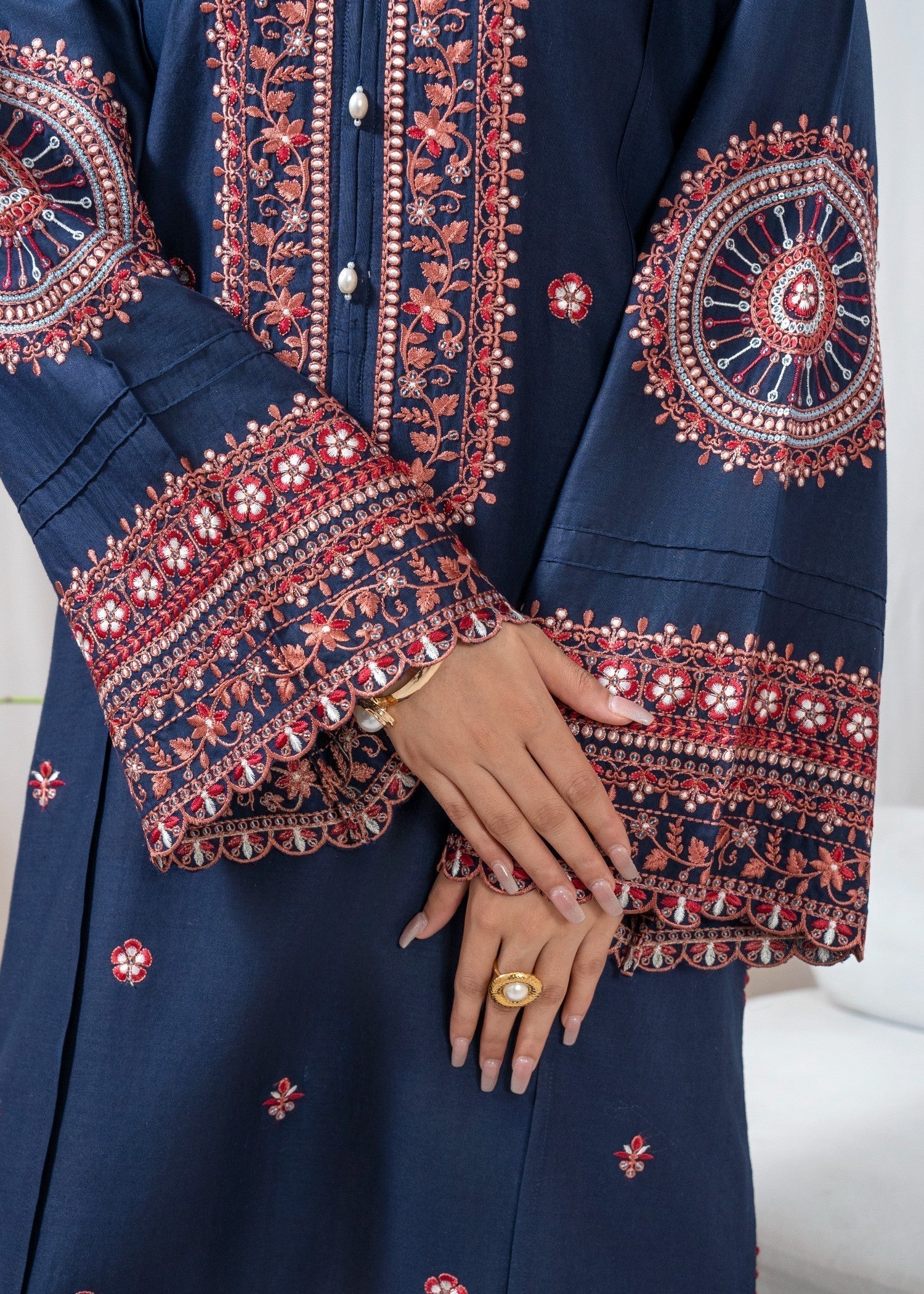 Zoya&Zafar Qalamkar PRET Women 2pcs