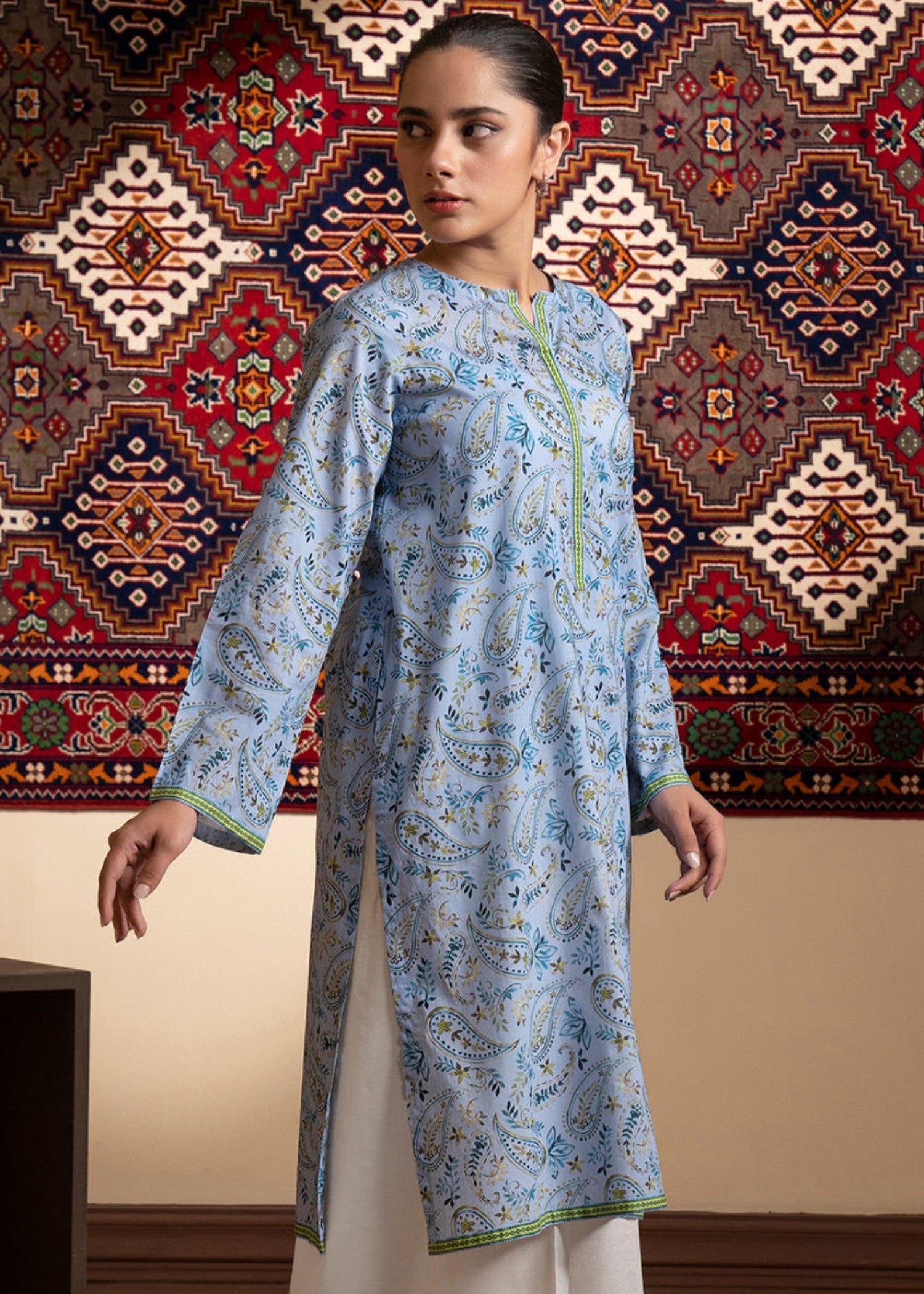 Zellbury WPS2512206 Blue Women 1pcs